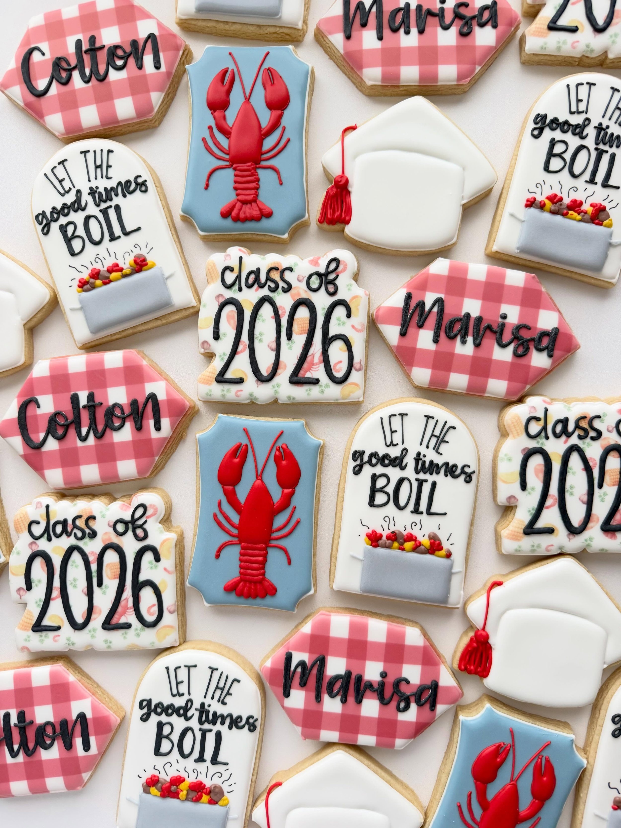 Definitely my favorite graduation order this year! 🦞🍋