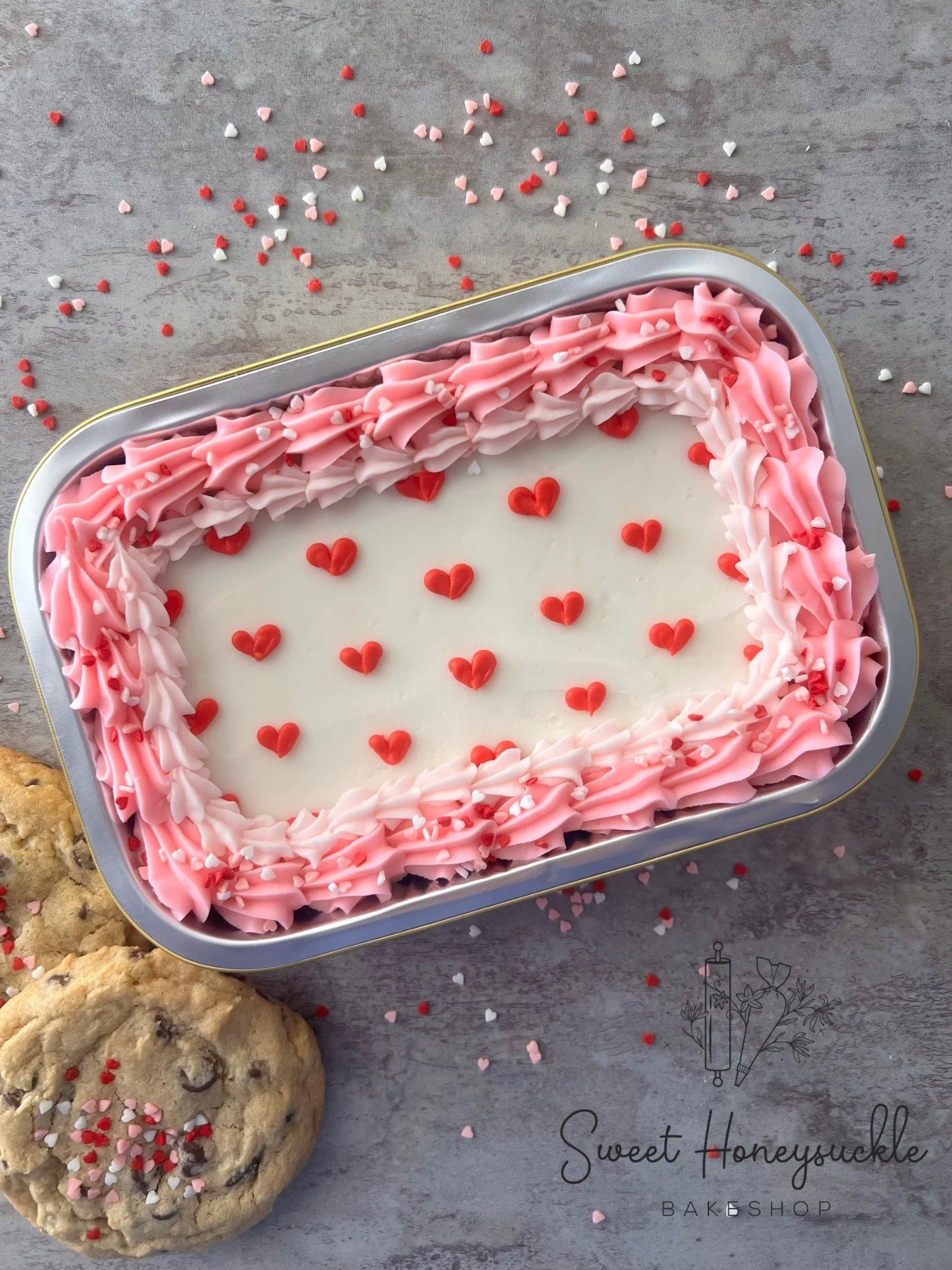 Chocolate Chip Cookie cake