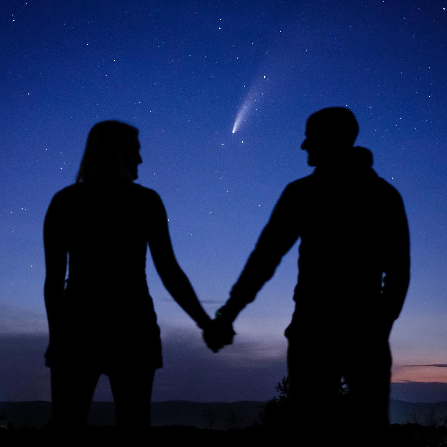 Had the opportunity to photograph one of my good friends propose to his girlfriend under Neowise.  Last minute plan for a memory that will last a lifetime #adirondacks #localadk #pureadk