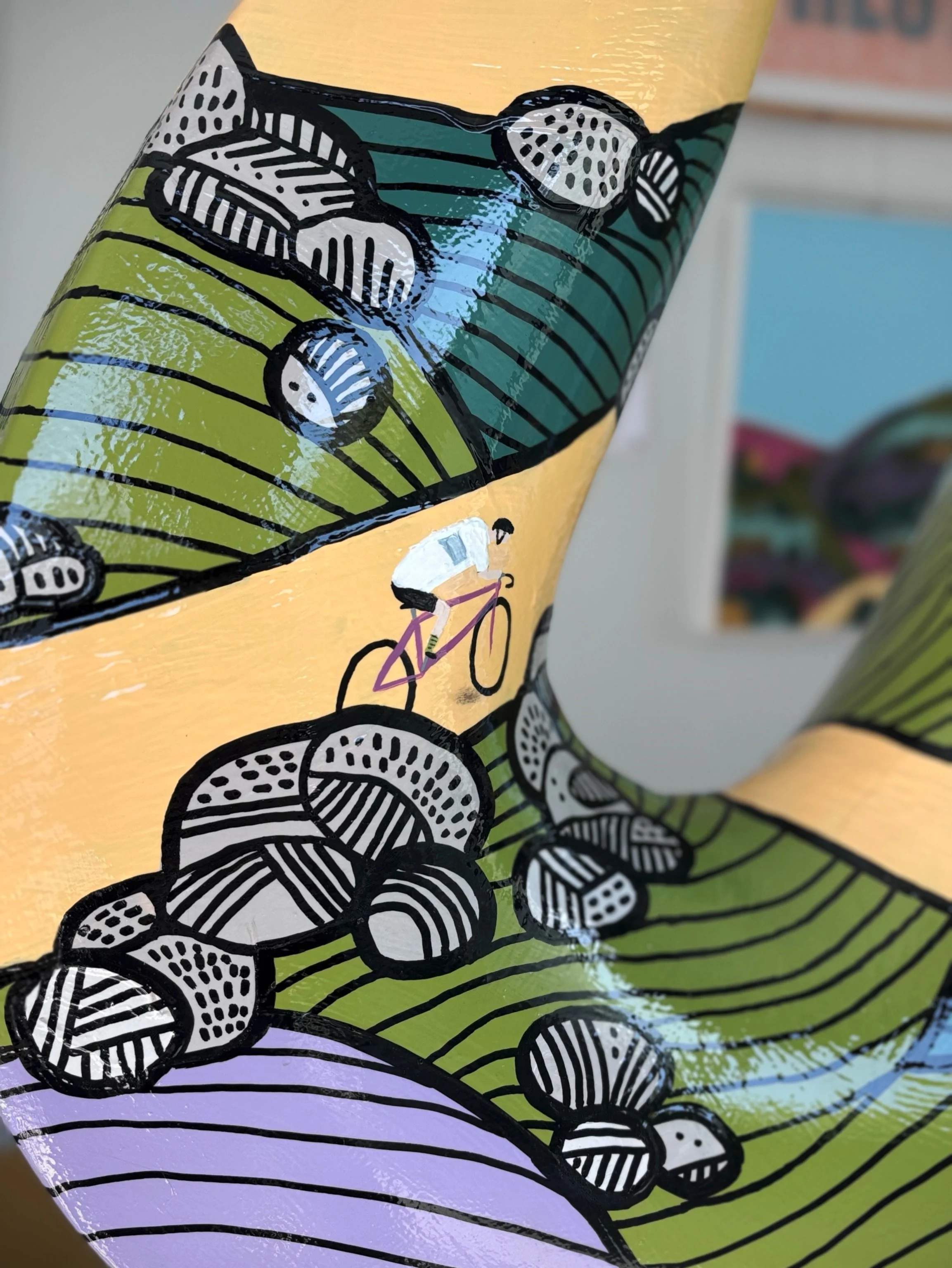 Today my elephant left the studio, currently heading towards @trunksacrossthethames HQ. 

I am unable to share the whole design at this point, but here are some of my favourite details. Full reveal in July. 

Next time I&rsquo;ll see it will be in it