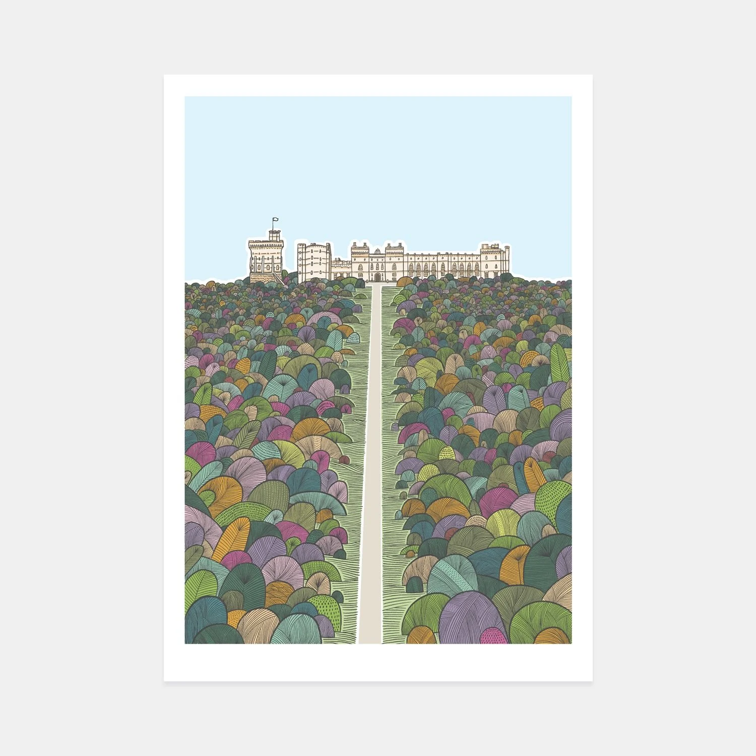 To celebrate the launch of the Trunks across the Thames sculpture trail I&rsquo;ve created a limited edition print. Every sale a minimum of &pound;10 goes to the charity. 

Available from my website now. Link in bio. 

Trail: @trunksacrossthethames 
