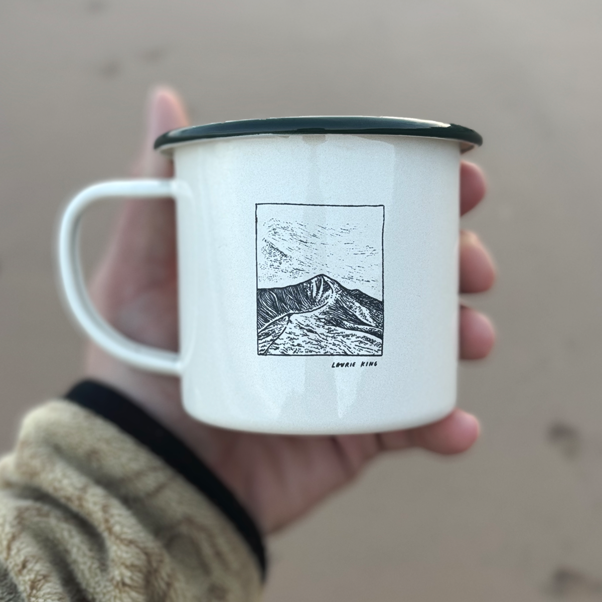 laurie-king-art-11-2026-corfe-enamel-mug-beach.png
