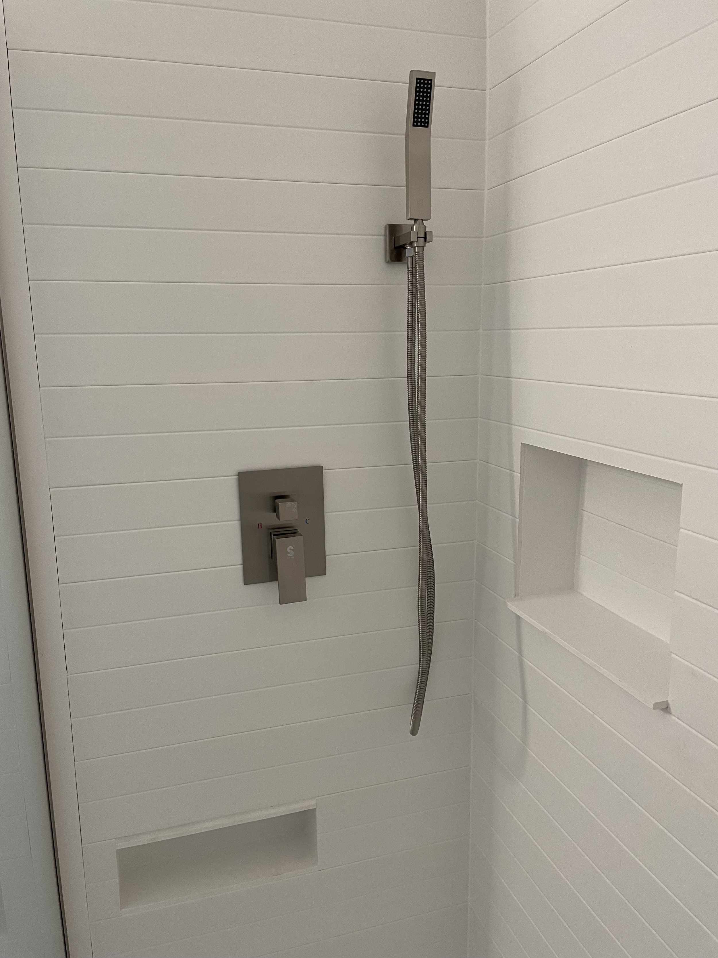 Custom recessed niches