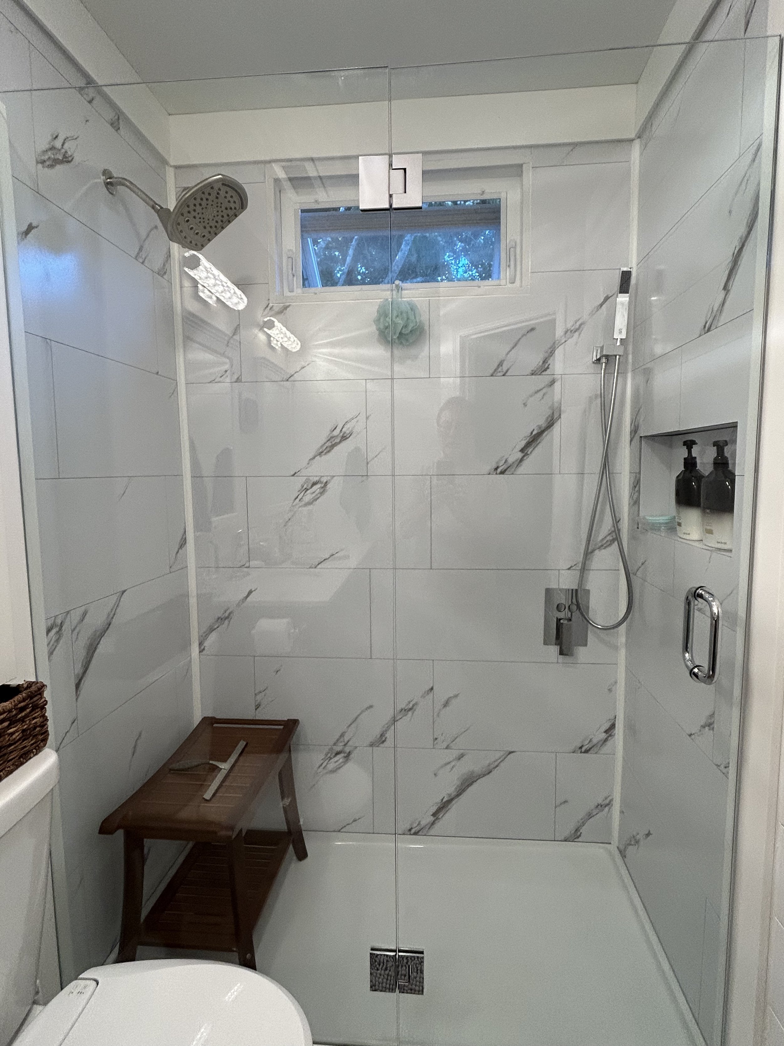 There are many colors and styles of vinyl wall tile. It is quite superior to ceramic tile