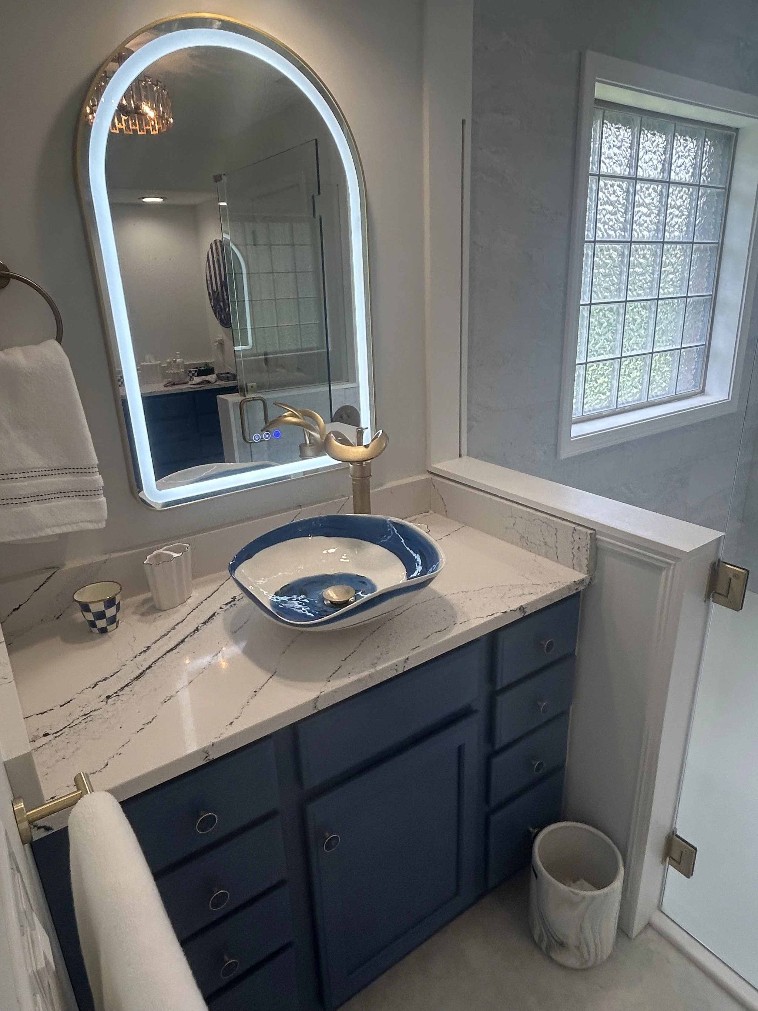 We know where to purchase things like this Italian hand-made, glass vessel sink.