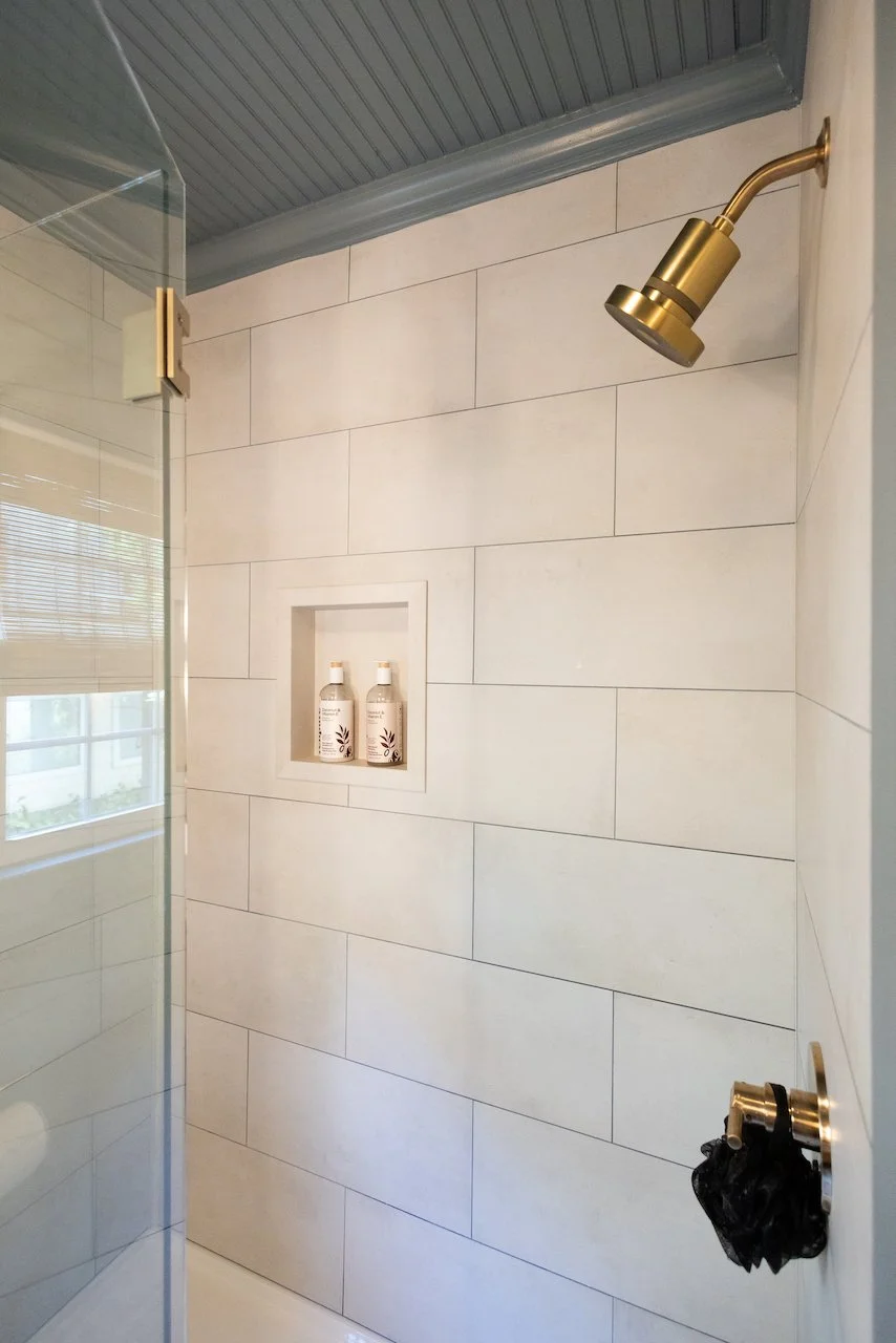 We partner with a fantastic interior design company to enhance the beauty and functionality of your bathroom.