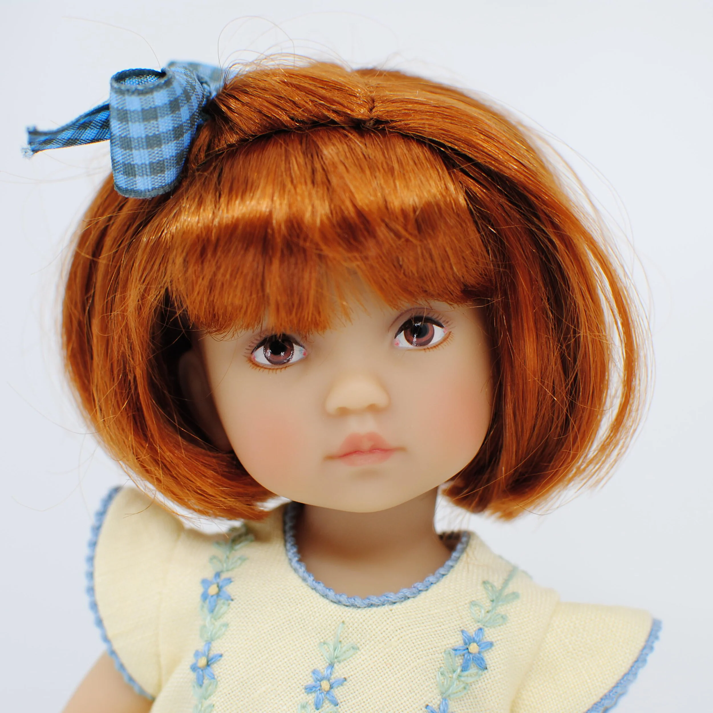 Boneka Effner 10 inch Vinyl 'Thursday's Child' Doll Sculpted by Dianna Effner OOAK Repaint by