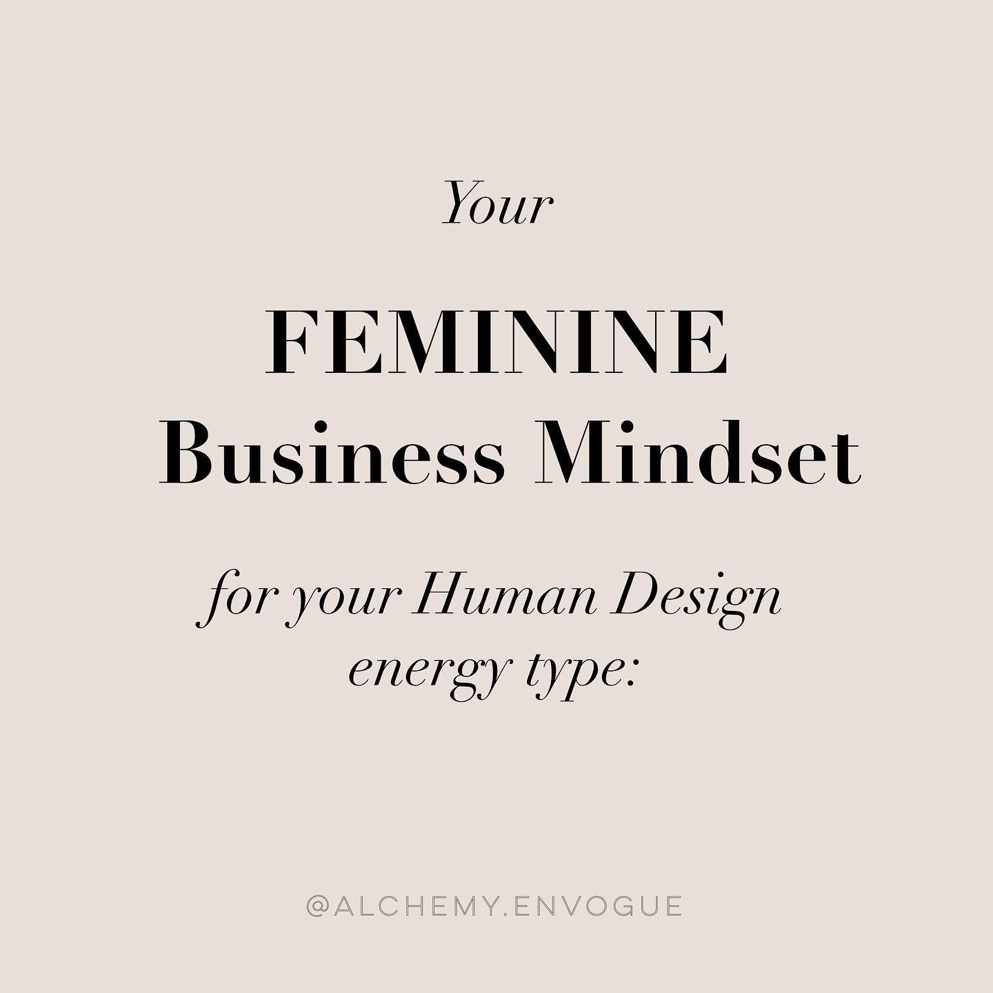 SHIFTS IN YOUR BUSINESS MINDSET TO TAKE YOU TO THE NEXT LEVEL {SWIPE ➡️ &amp; SAVE‼️}
.
Babe, there&rsquo;s no one strategy for everyone. We all have different personalities and energetic needs and resources. On top of that, our Human Design can navi