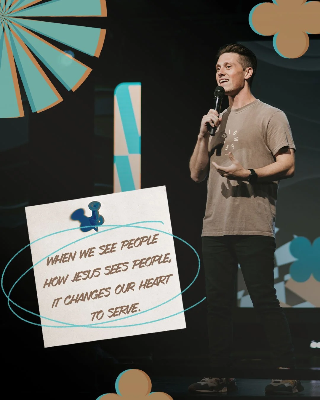 When we see through the lens of Jesus, we are called to love and take action.