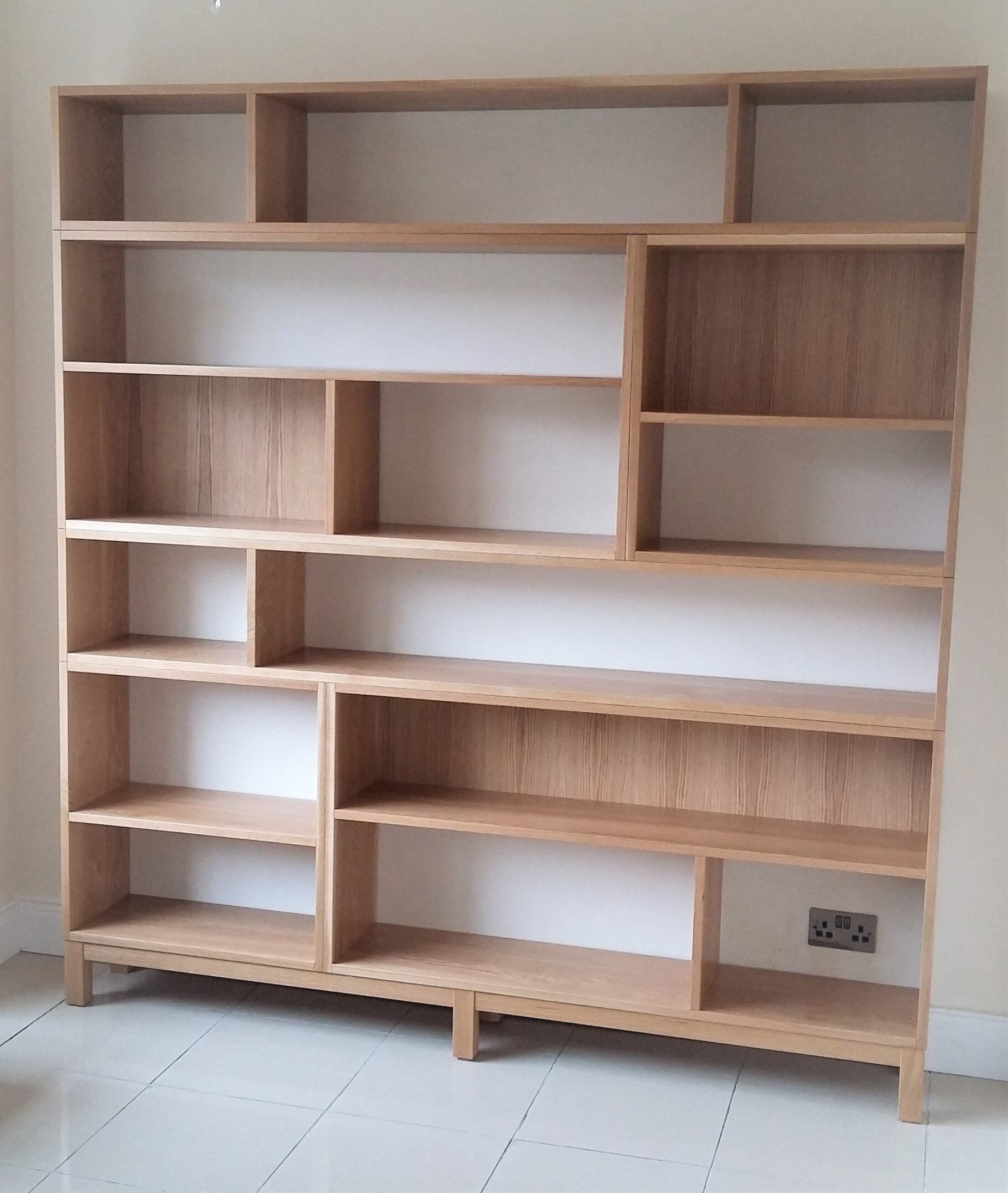 Bookcase made from Oak