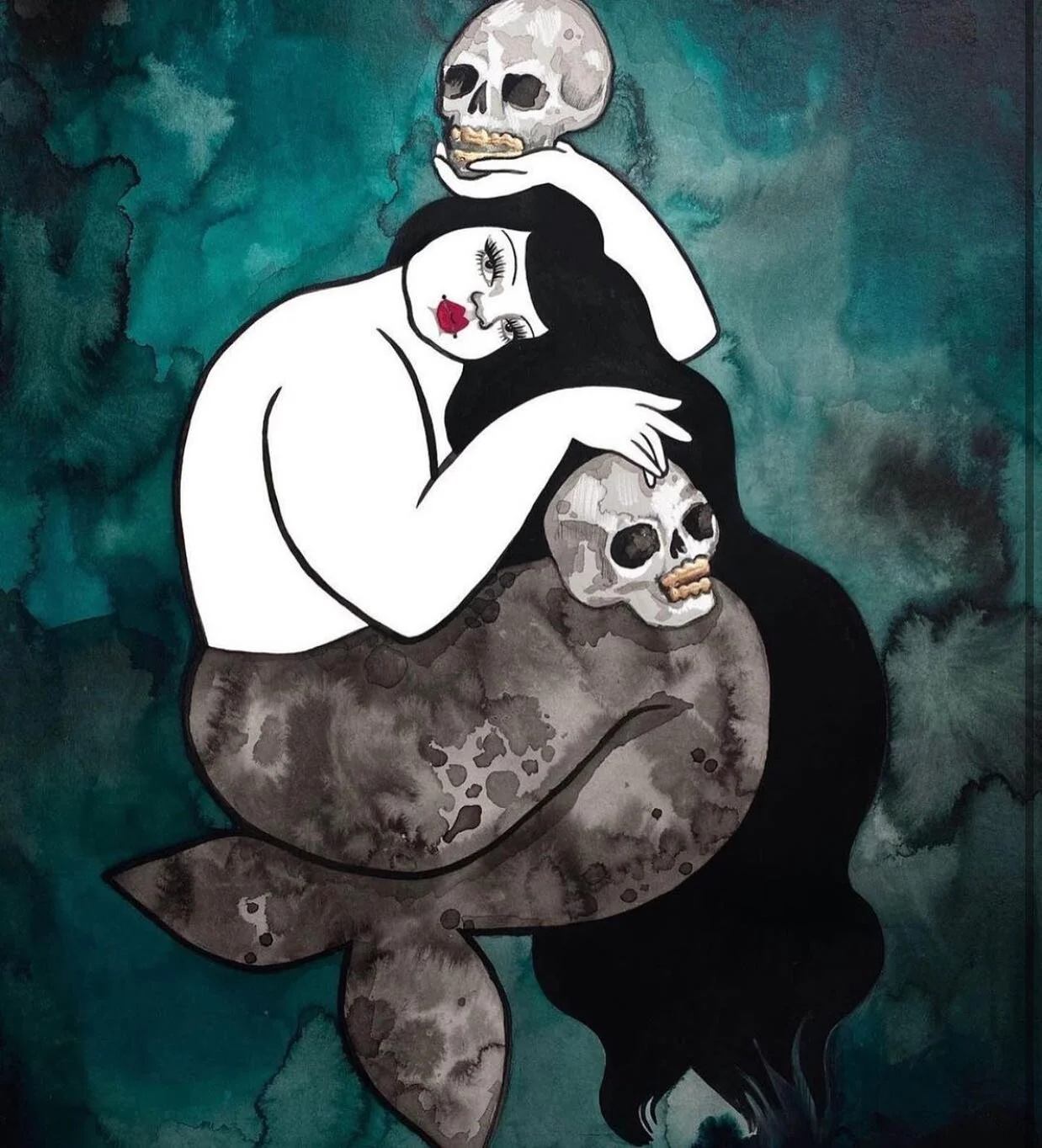 { ☠️ : @tayneetinsley }