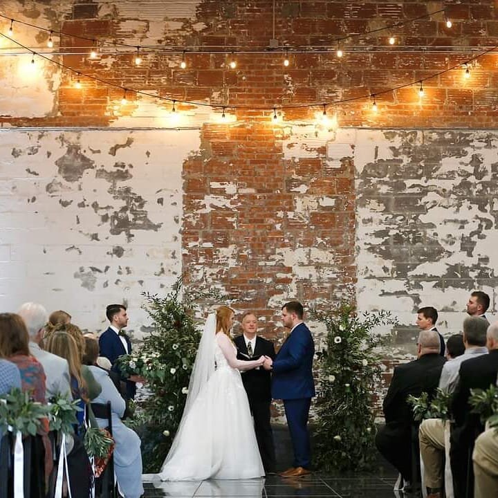 These two beautiful humans just celebrated their first anniversary! It was such an honor to be a part of your day, Olivia + Dylan! Reflecting back, it's so strange that this was the last &quot;normal&quot; work day I (and probably all of us) would ha
