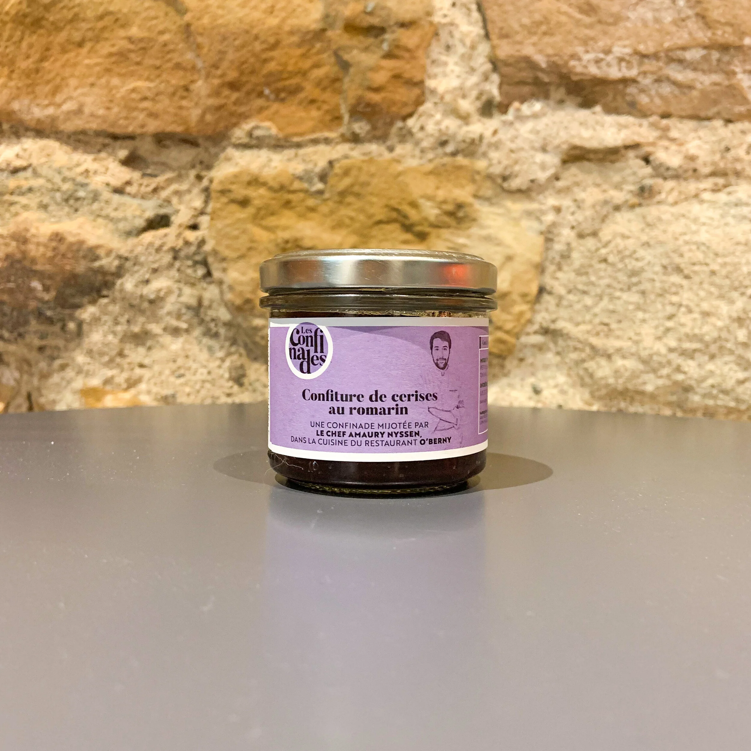 Confiture de cerises au romarin — Les Confinades