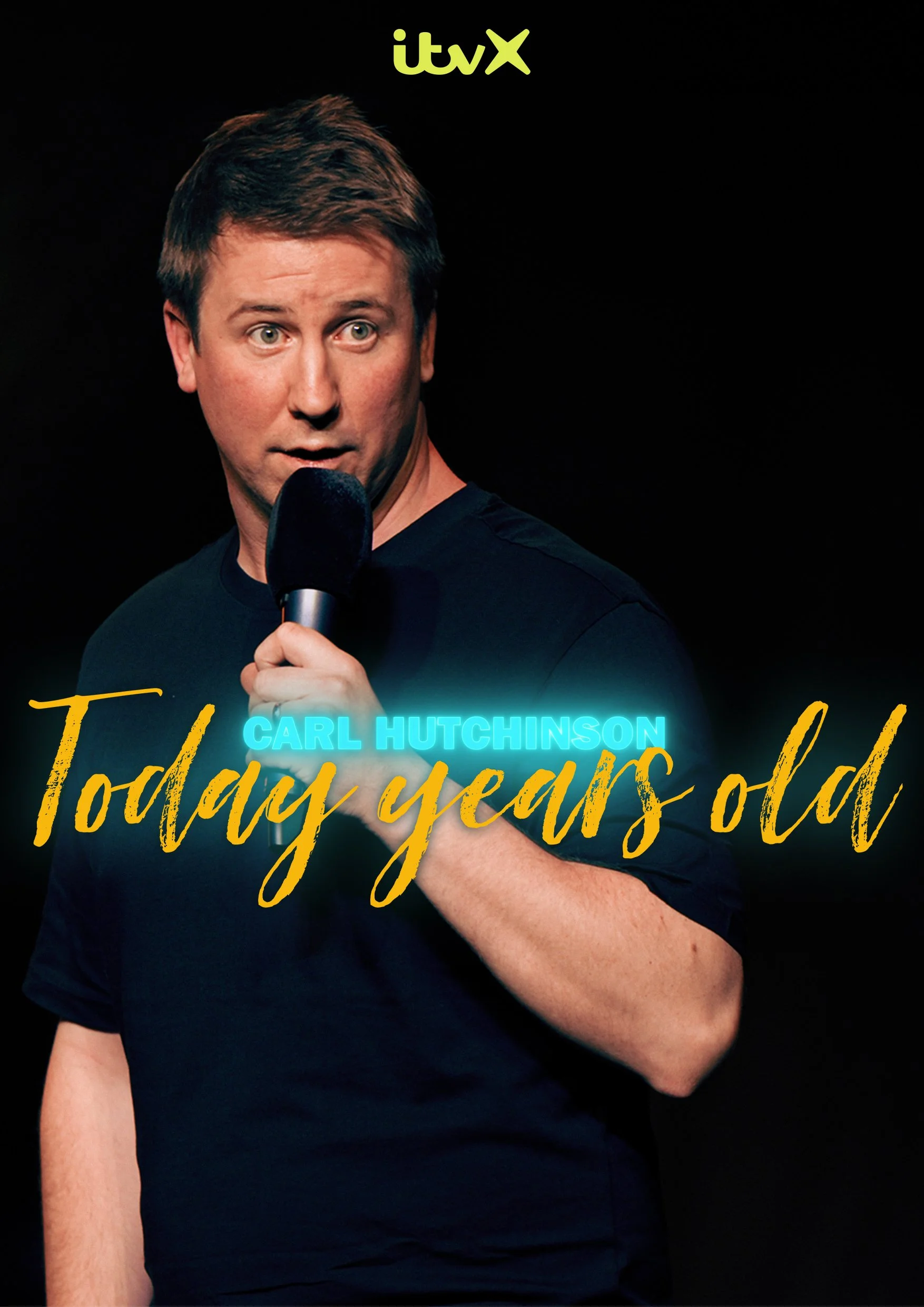 Carl Hutchinson Stand-up Special Today years old for ITVX