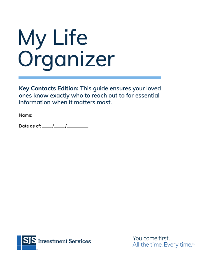 Legacy + Life Information Organizer