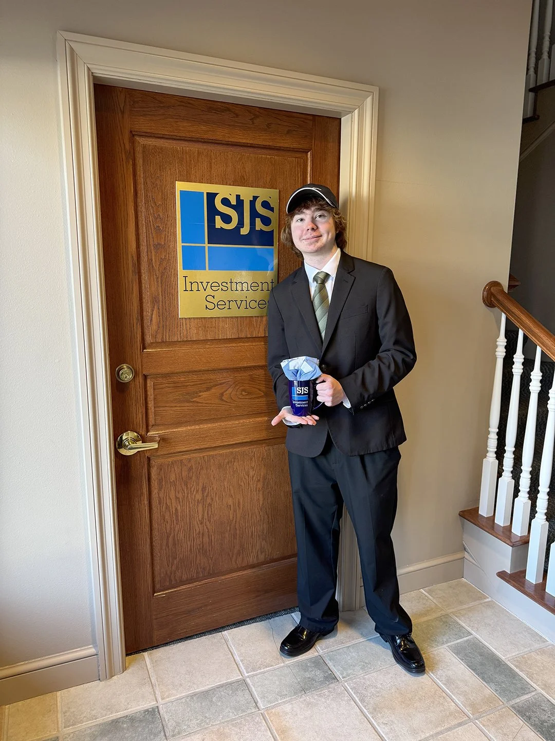 Northview Student Sam at SJS Office