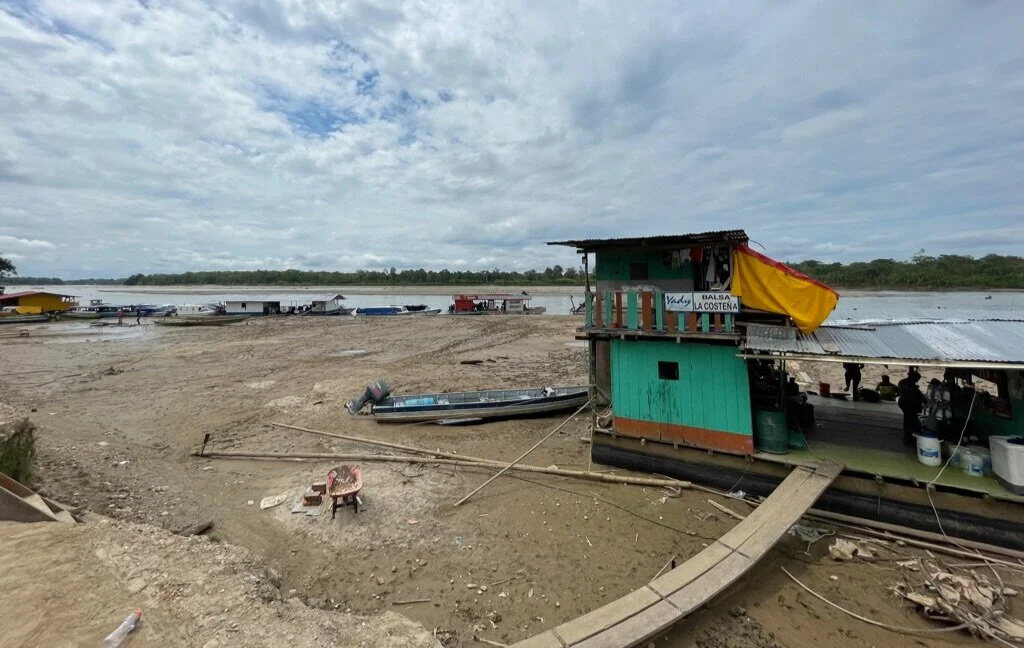 Puerto de pasajeros sobre el Río Putumayo, Puerto Asís