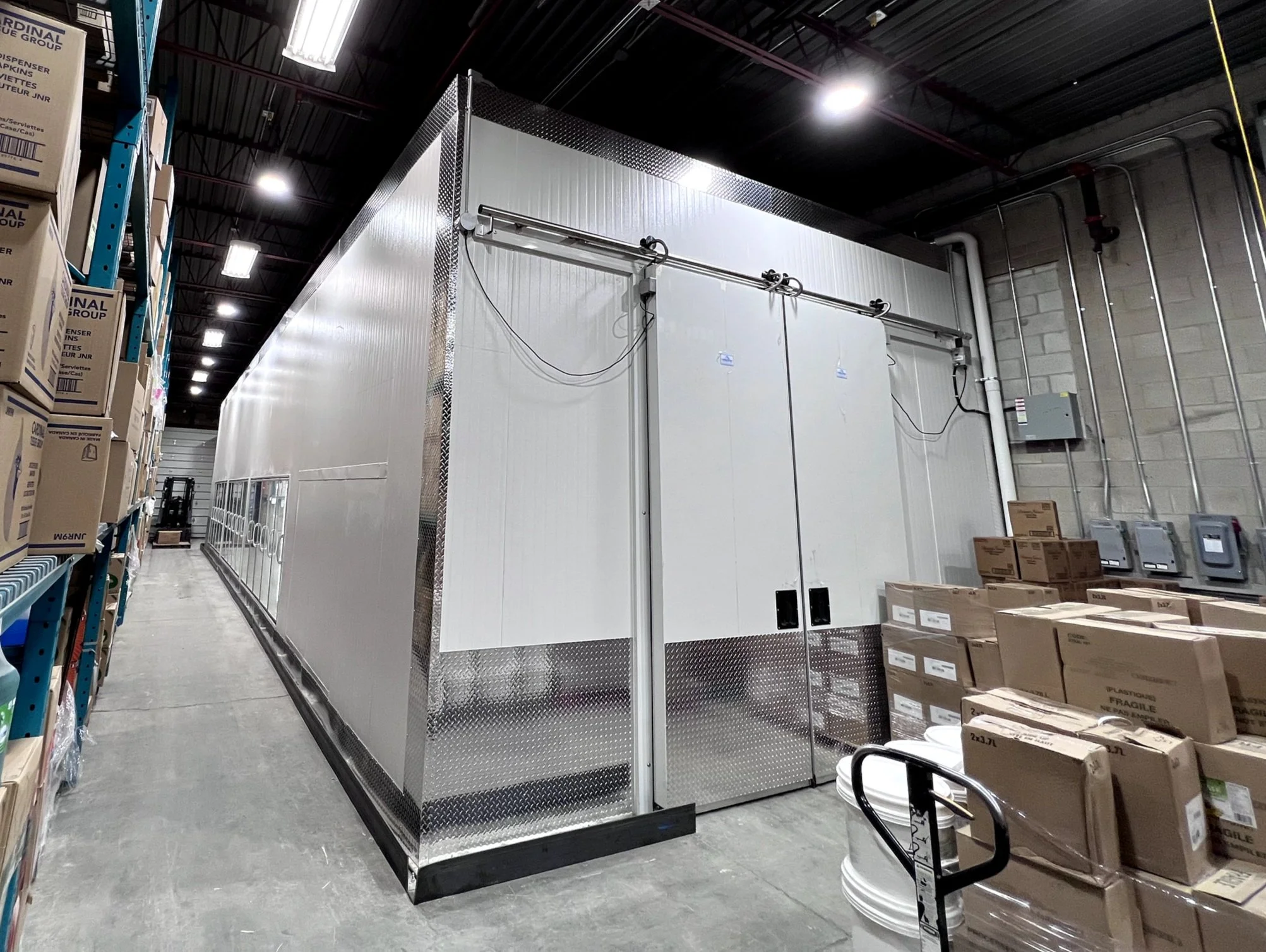 walk-in freezers setup for cold storage in toronto