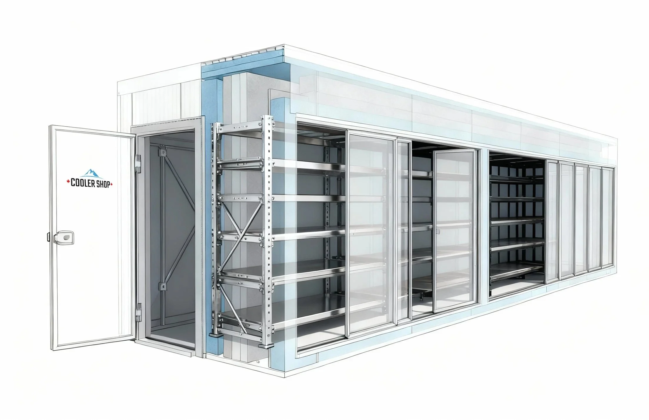 walk-in-cooler system parts and accessories