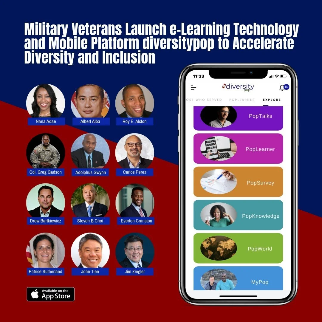 Military Veterans Launch E-Learning Technology to Accelerate Diversity and Inclusion