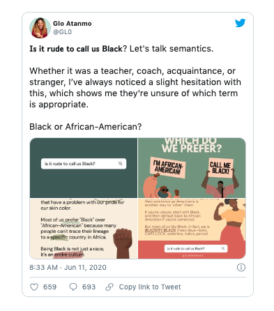 Not all black people are African American. Here's the difference.