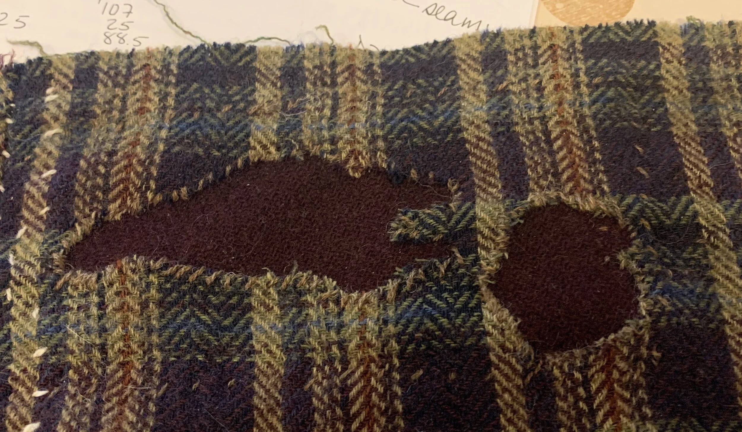 i love these patches so much. they look like maps of islands.