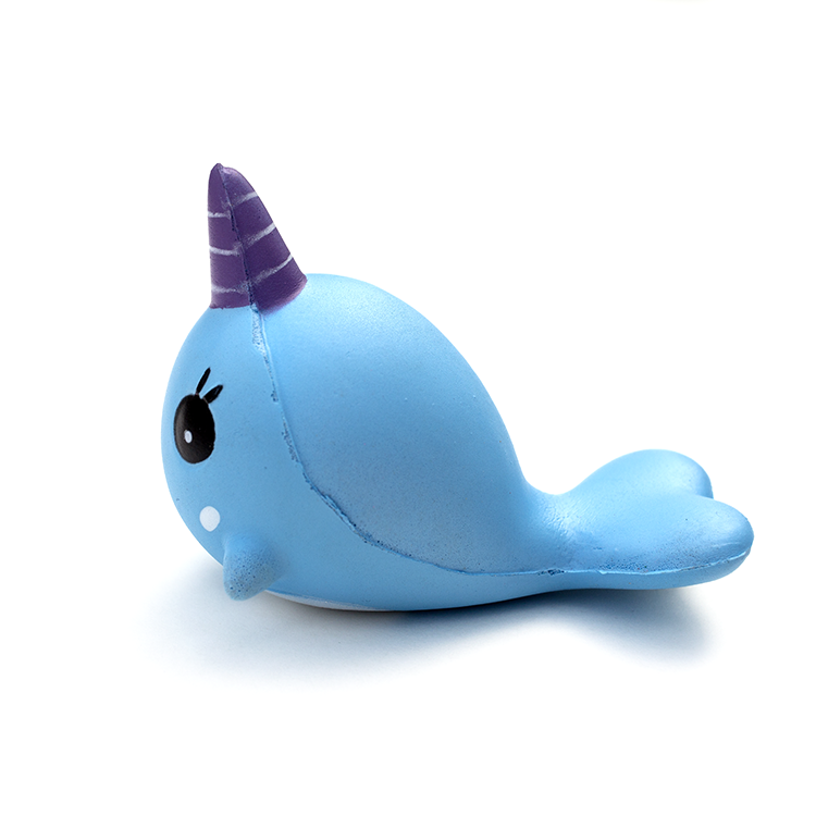 squishy narwhal toy