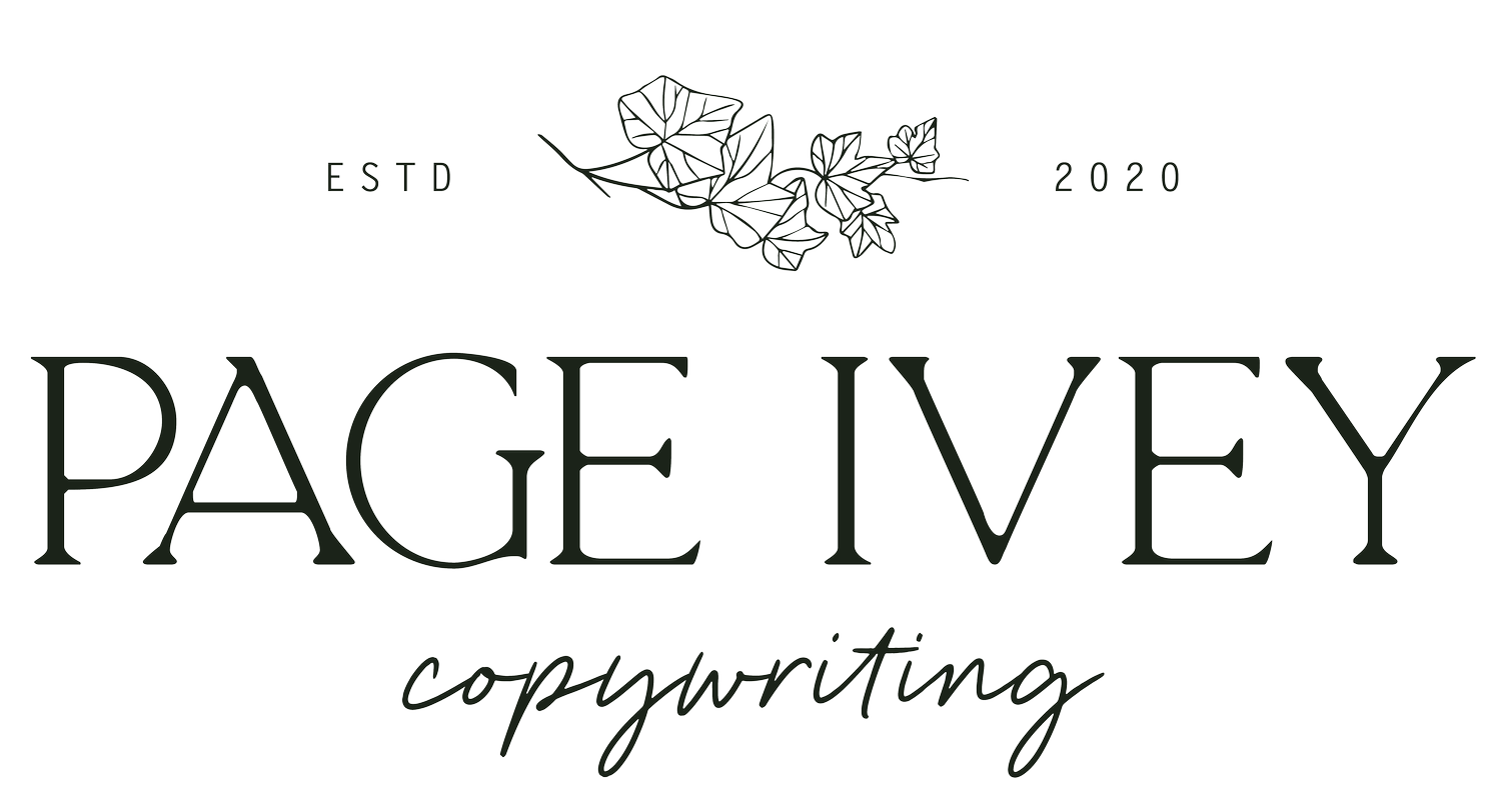 Page Ivey Copywriting