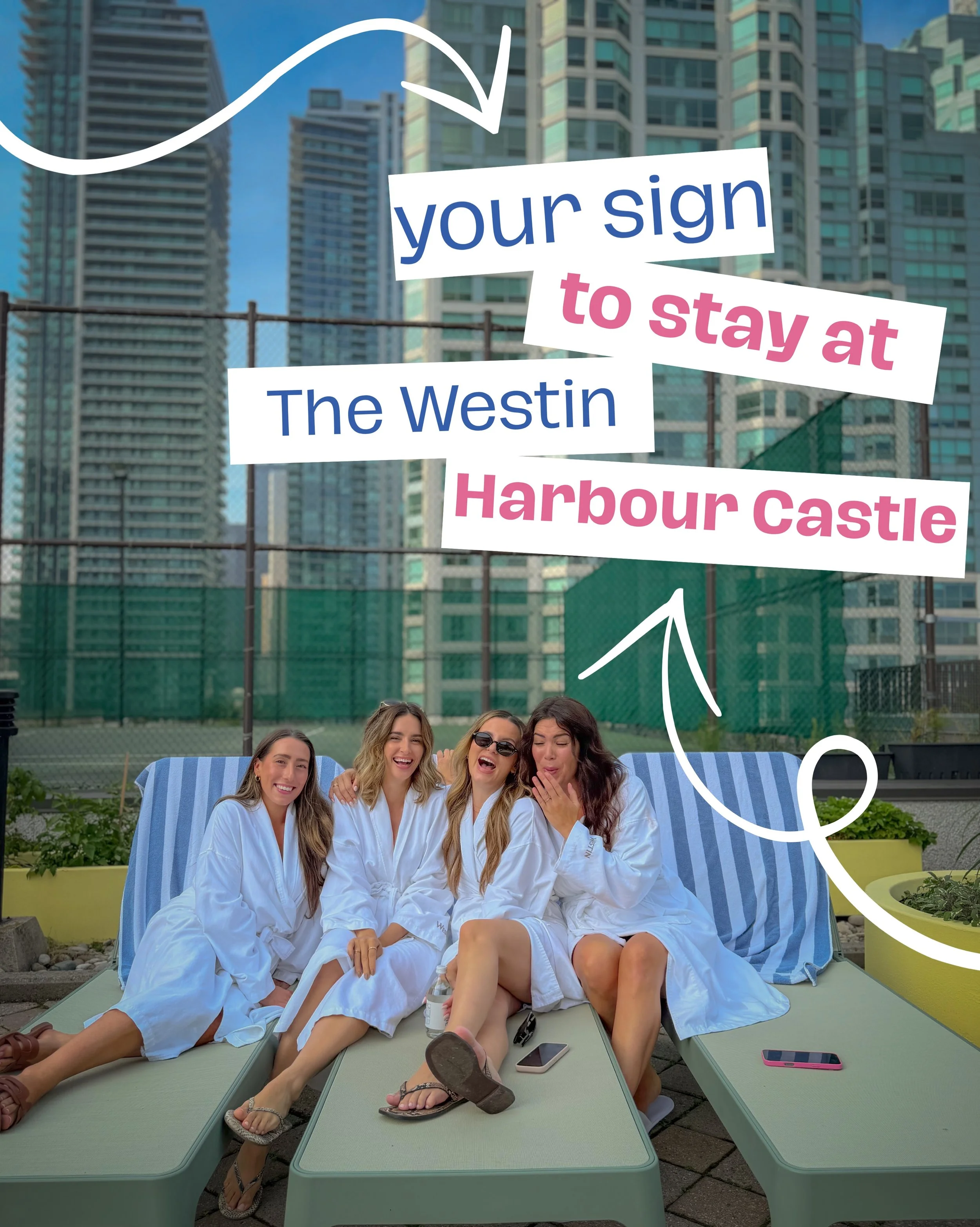Girls&rsquo; Trip done right! ✈️ We stayed at The Westin Harbour Castle in downtown Toronto and it was the perfect destination to unwind while in the big city! #WestinPartner

Their rooms are super comfortable and great for families, solo trips, or g