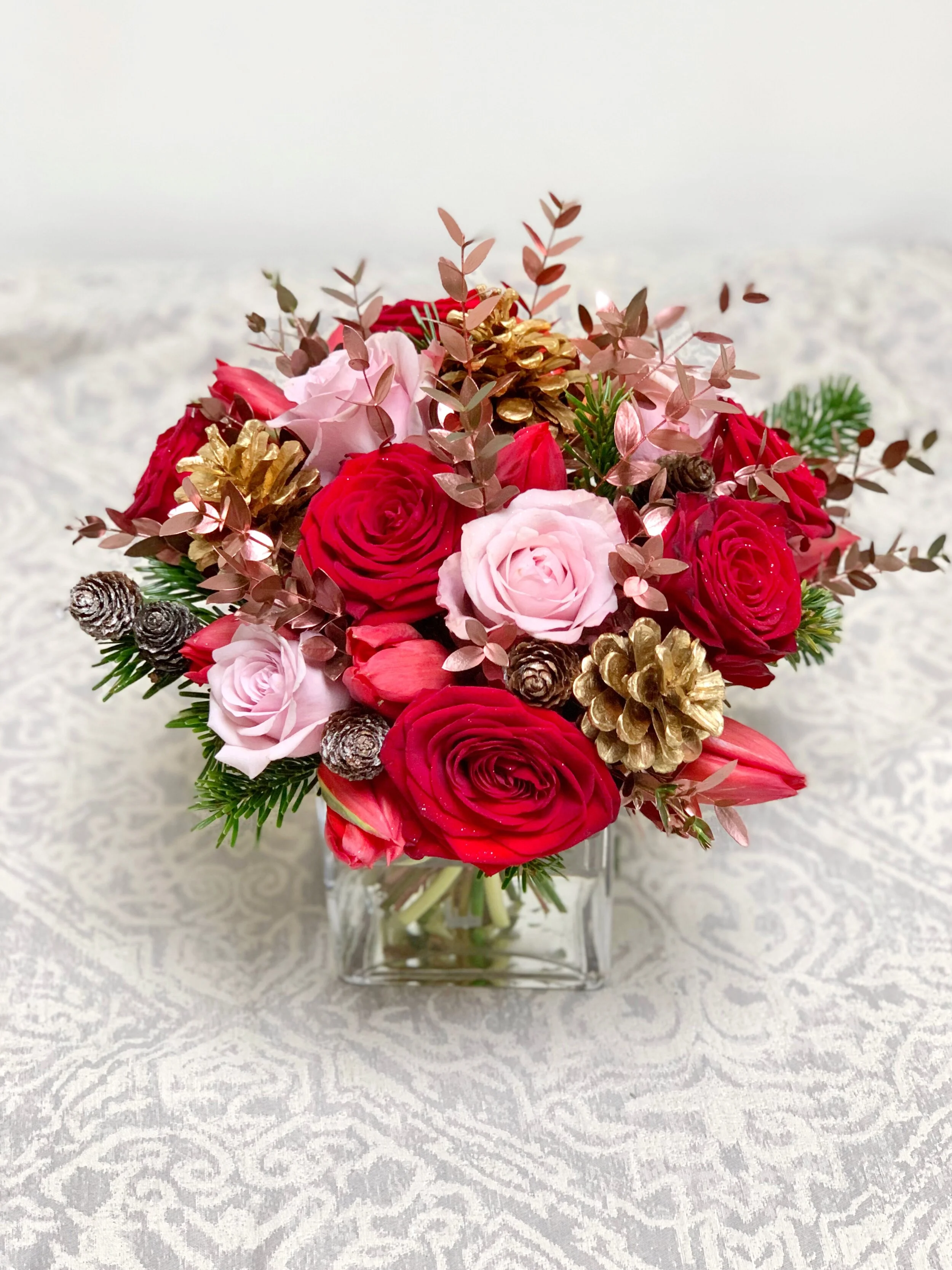 Charming Christmas Mini Vase