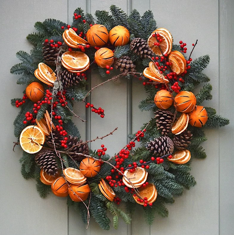 Luxury Fruit Door Wreath