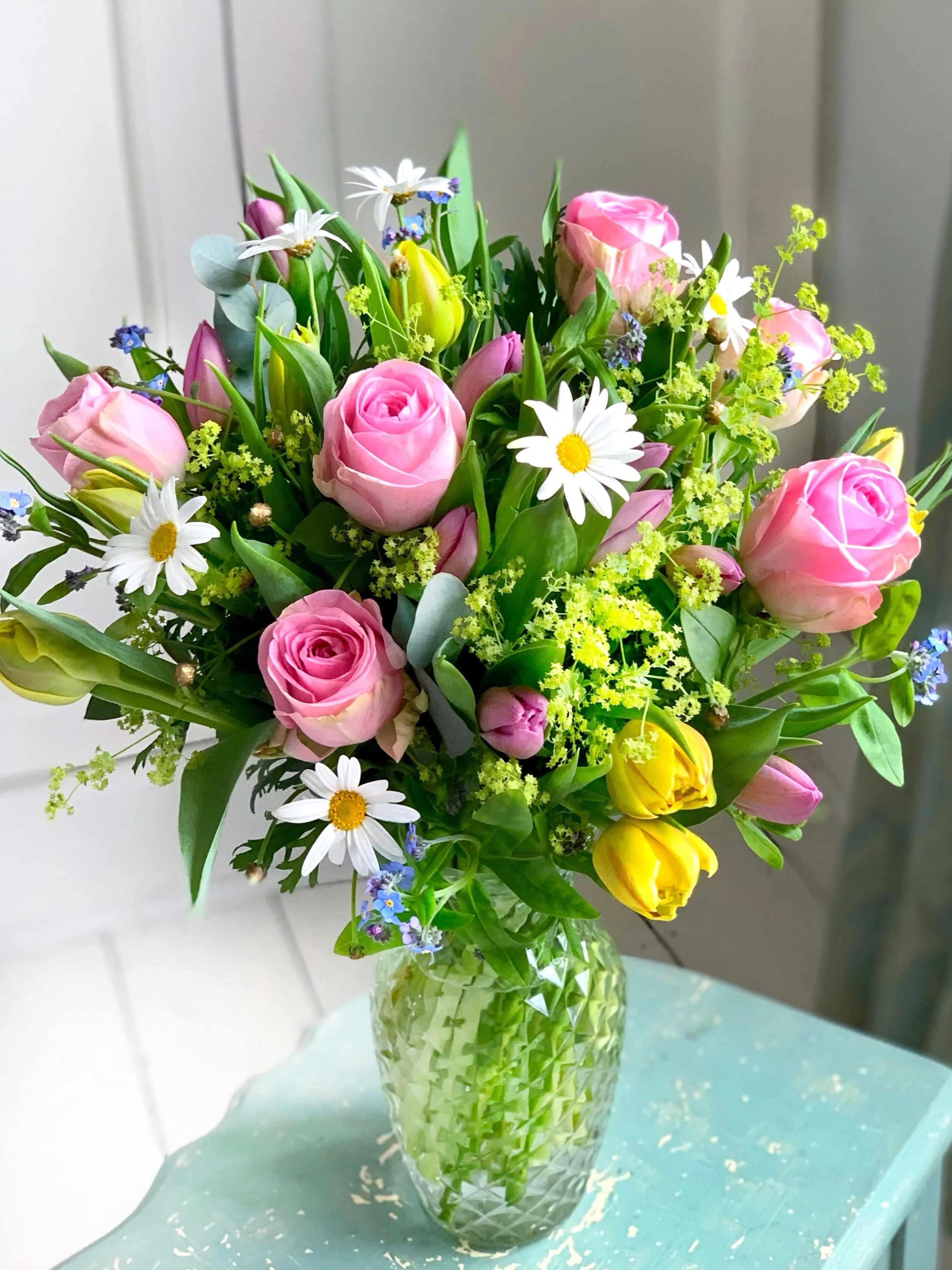 Spring Meadow with Vase