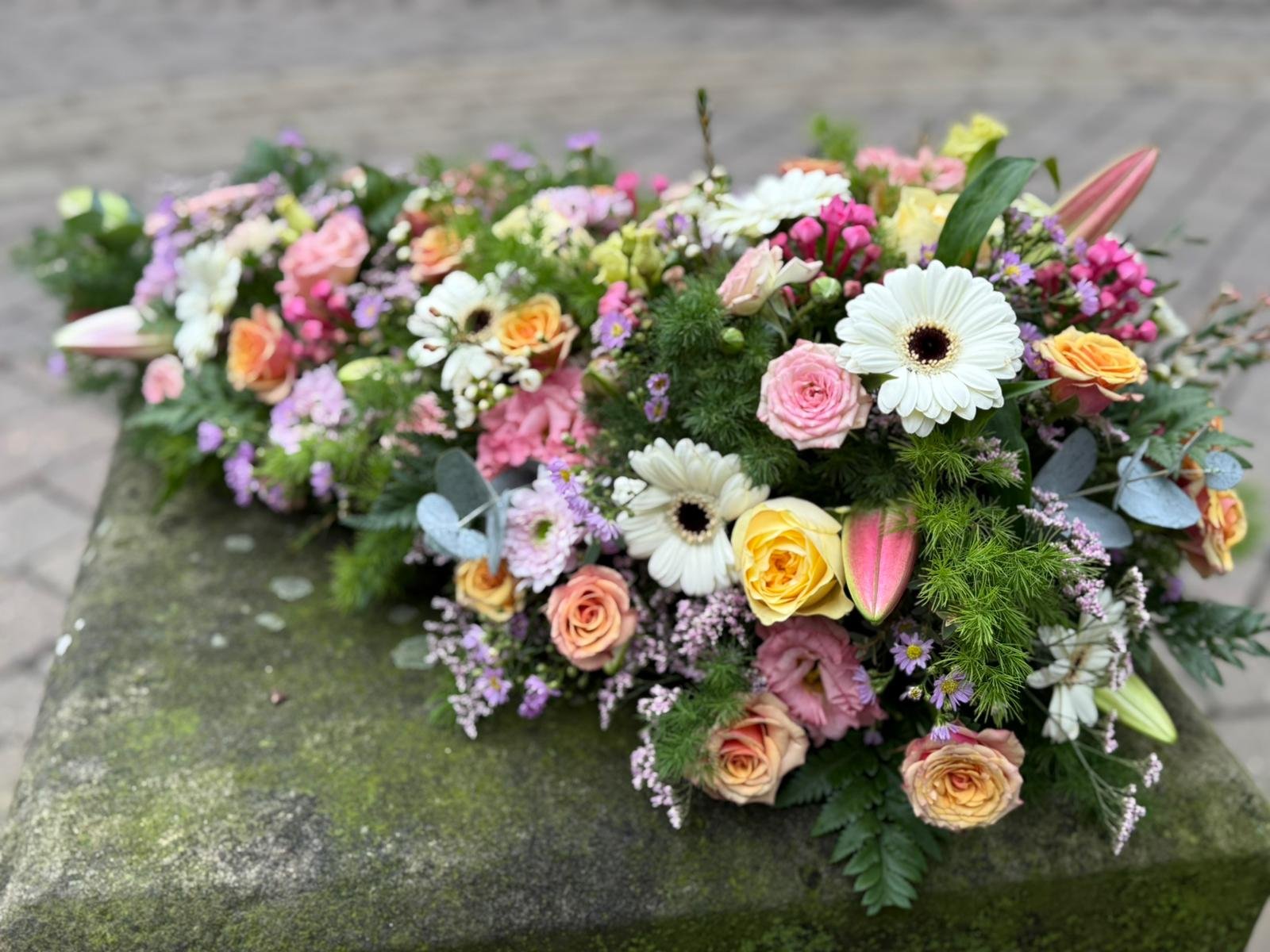 PINK and white funeral spray.JPG