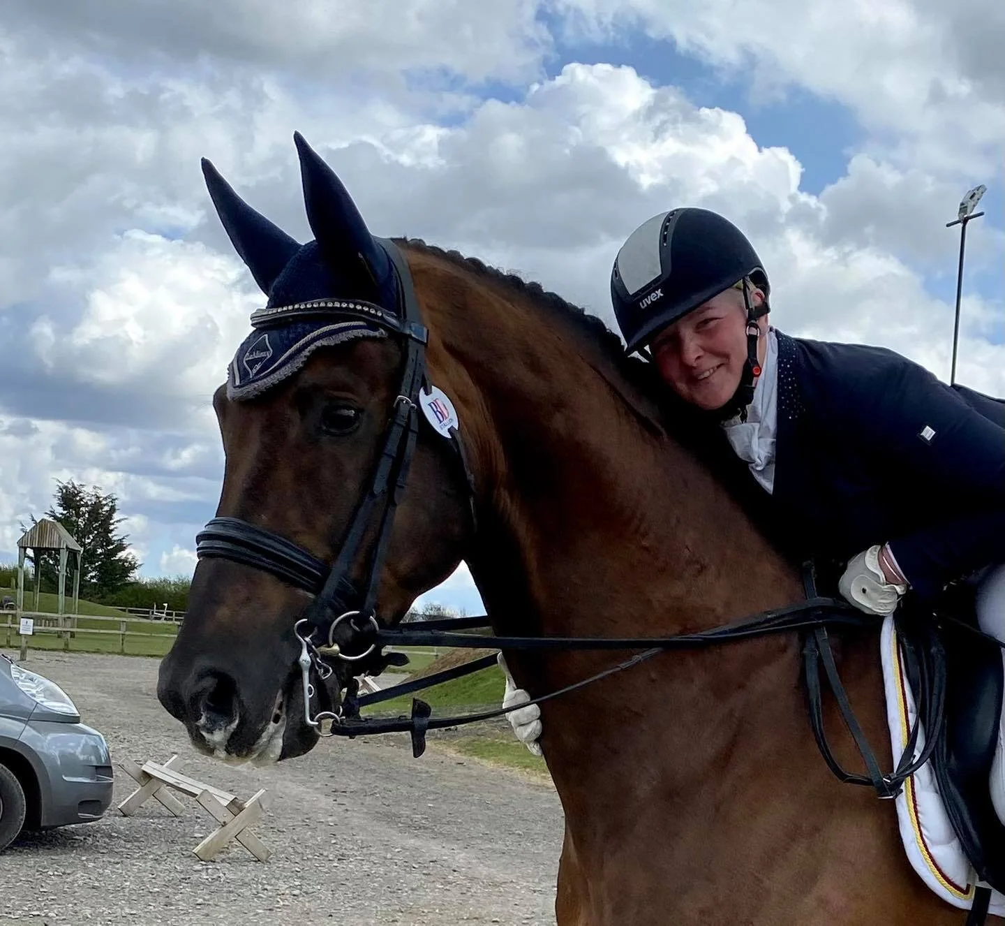 Back to competition…. in the snow!