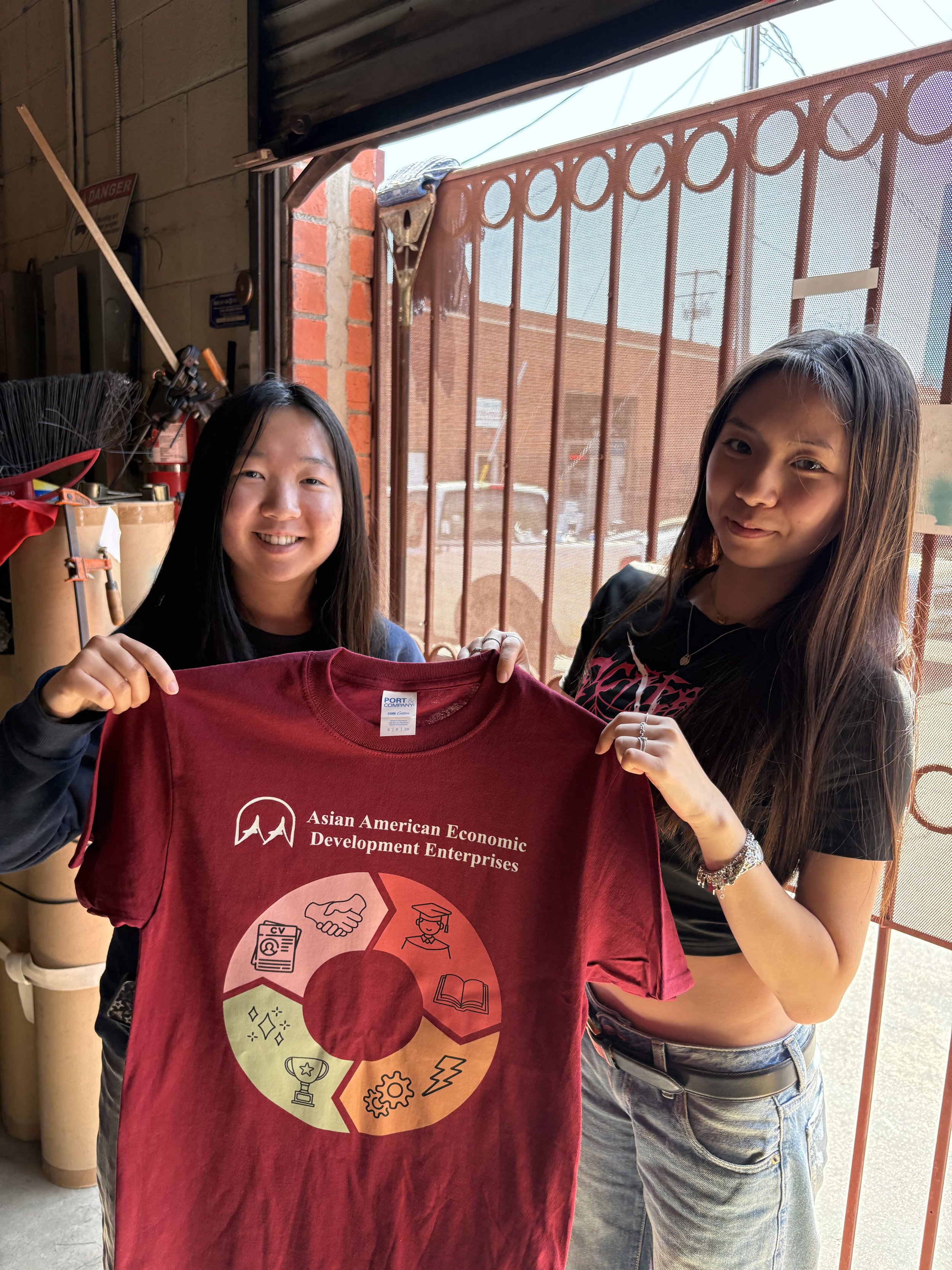 Summer Interns (2025) | Receiving Our Shirts