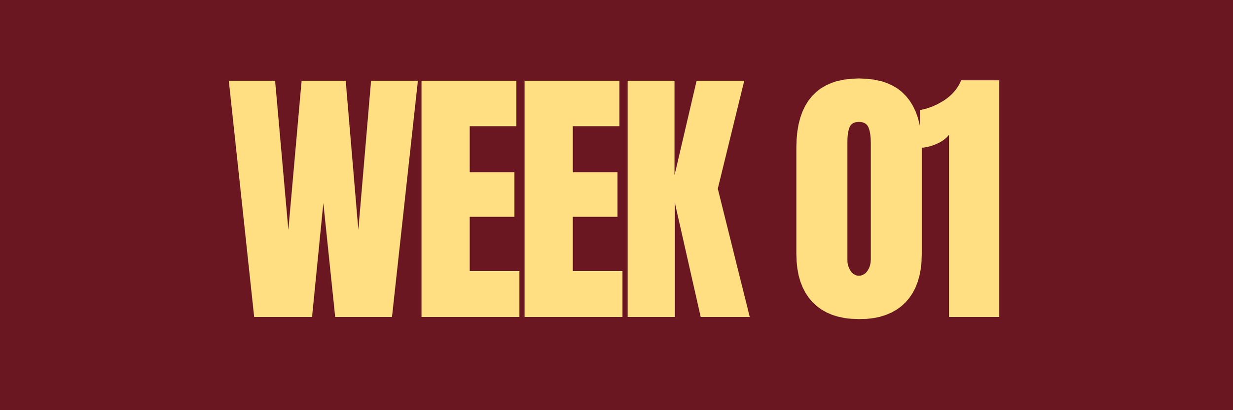 Week 01 Recap | Welcome to AAEDE