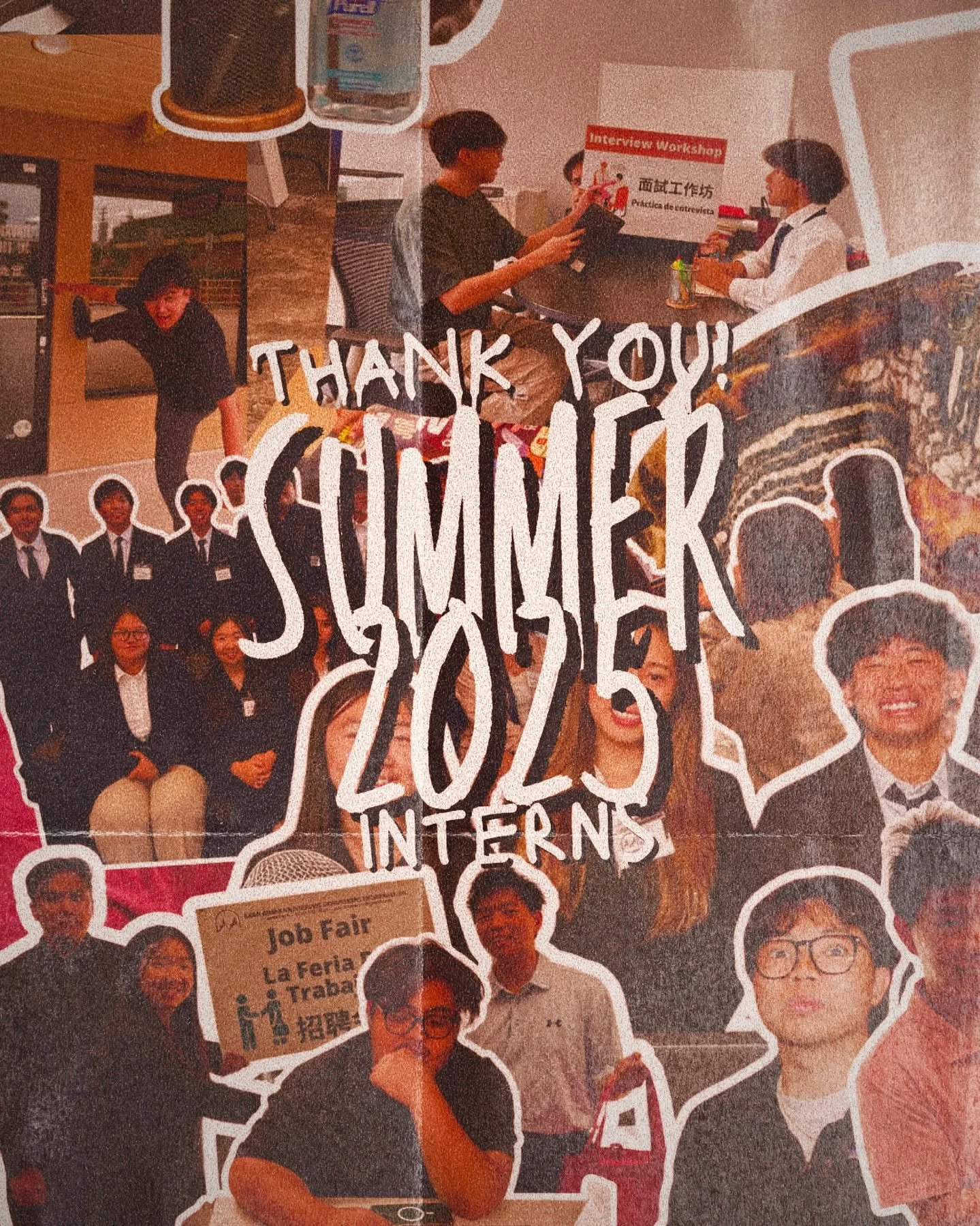 SUMMER 2025 RECAP

As our 2025 Summer Internship comes to a close, we would like to thank everyone for their support, guidance, and experiences over the past few months. We are truly honored to have had the opportunity to serve the community and gain