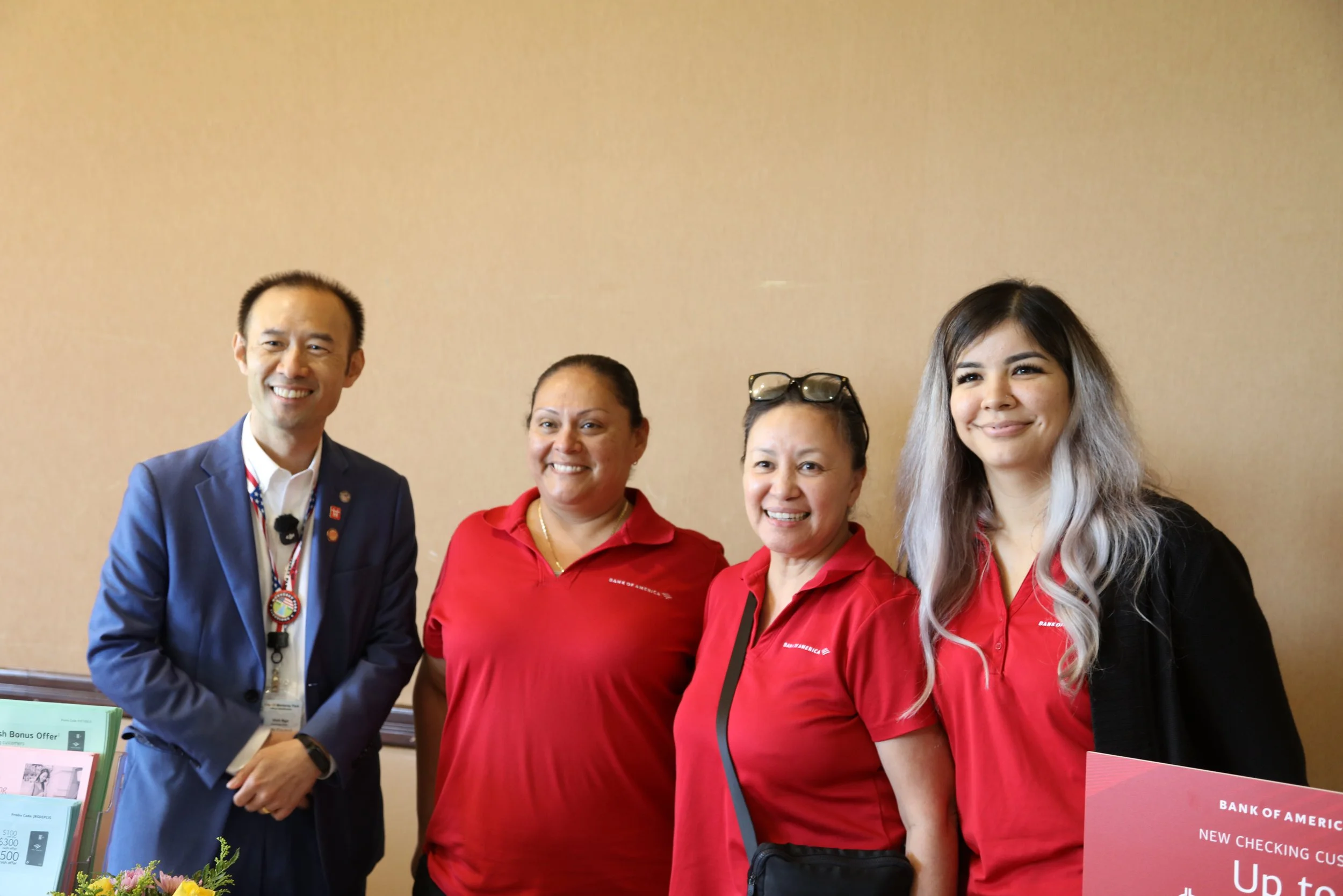AAEDE's 15th Annual Job & Career Fair — Guest speaker Vinh T. Ngo of Monterey Park and Bank of America with Bank of America.