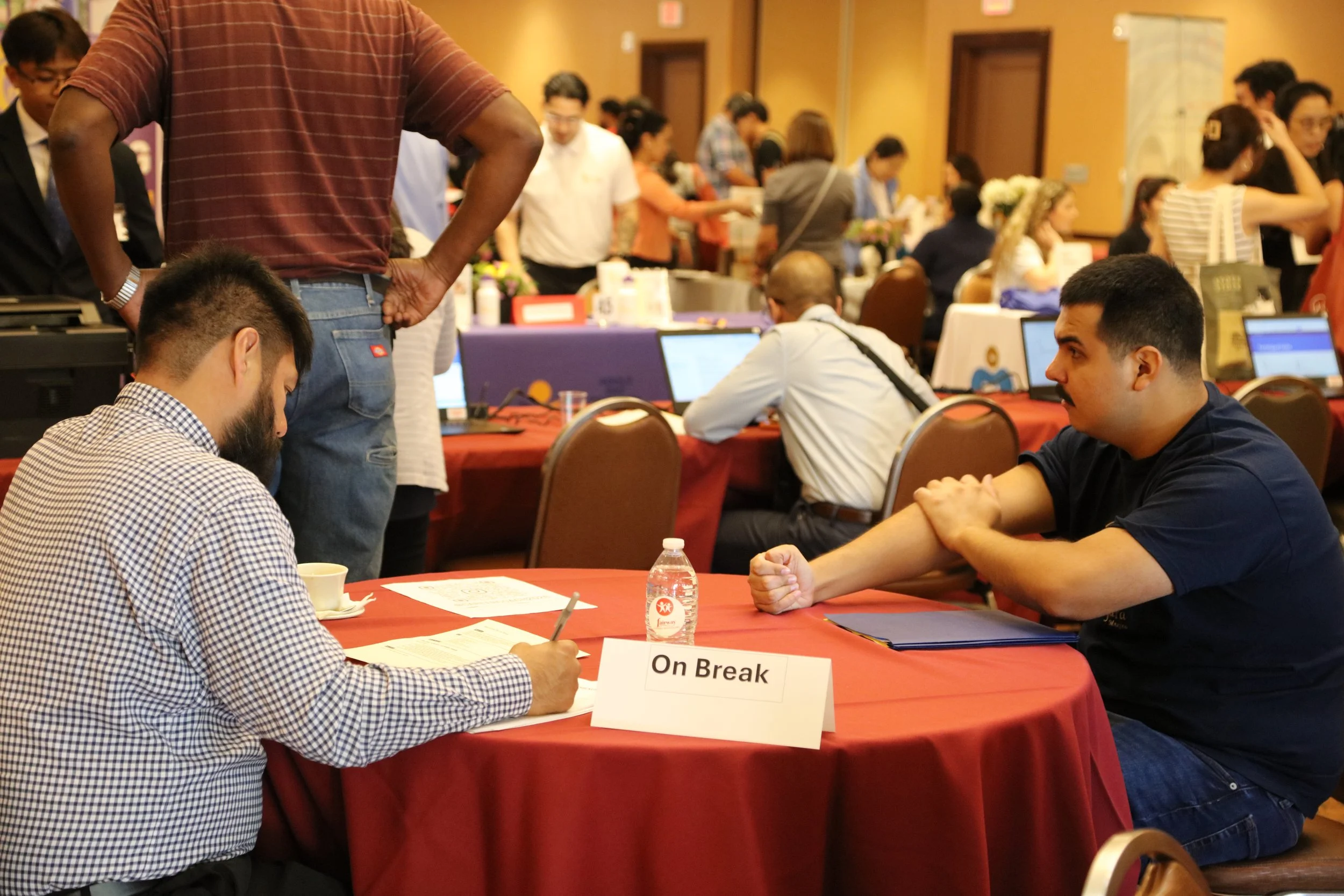 AAEDE's 15th Annual Job & Career Fair — Job seekers connect with career resources through interview workshops, résumé critique, and a presentation from CSC.