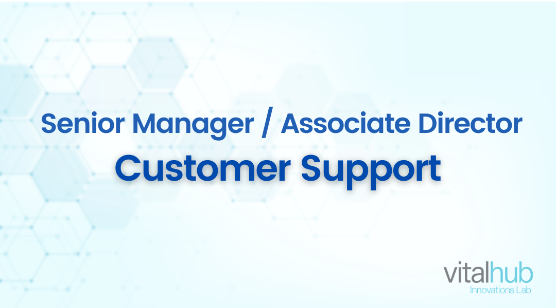 Senior Manager / Associate Director – Customer Support