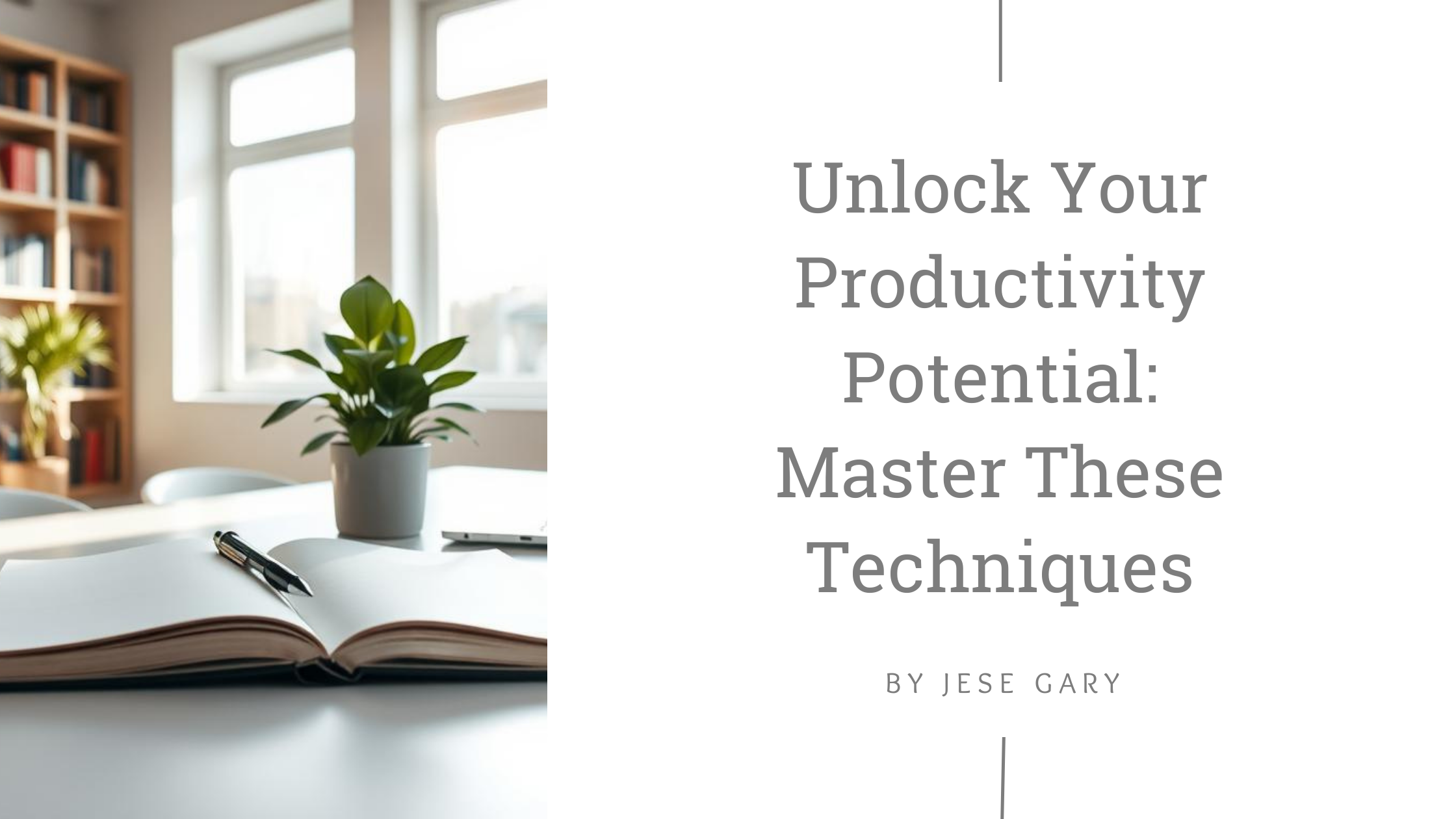 Unlock Your Productivity Potential: Master These Techniques