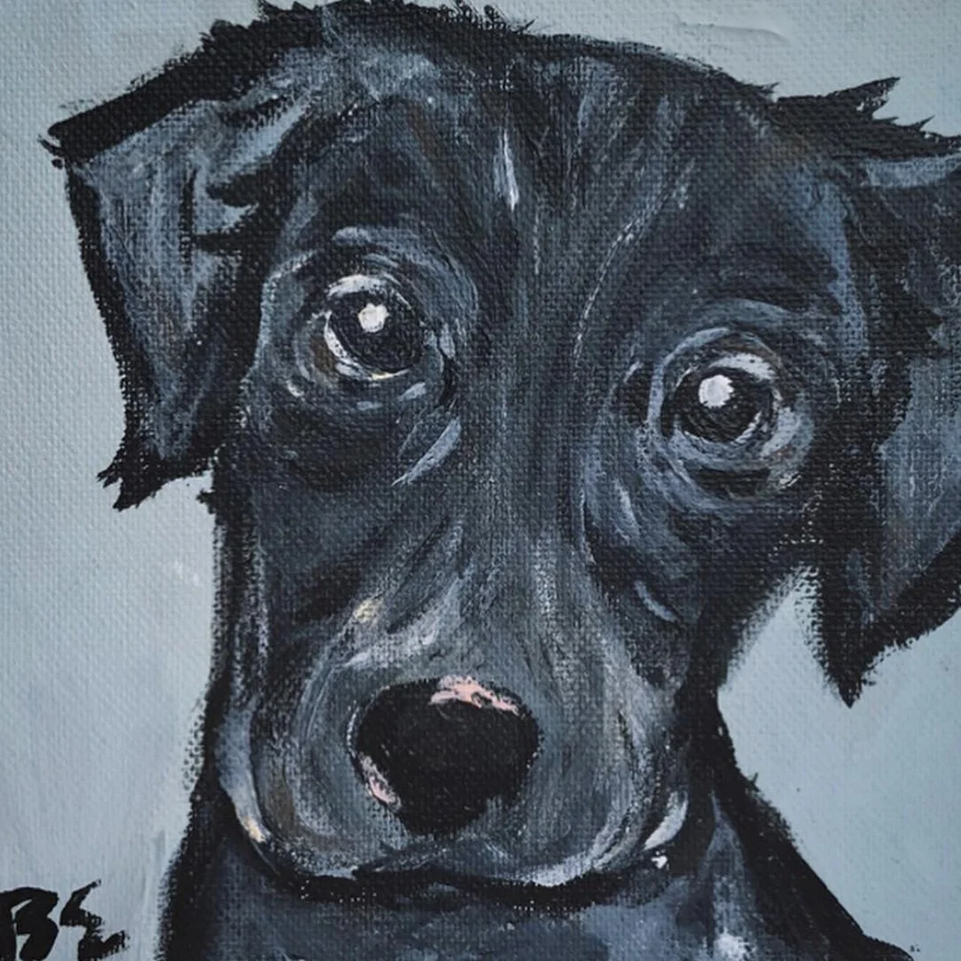 beth eberle dog painting