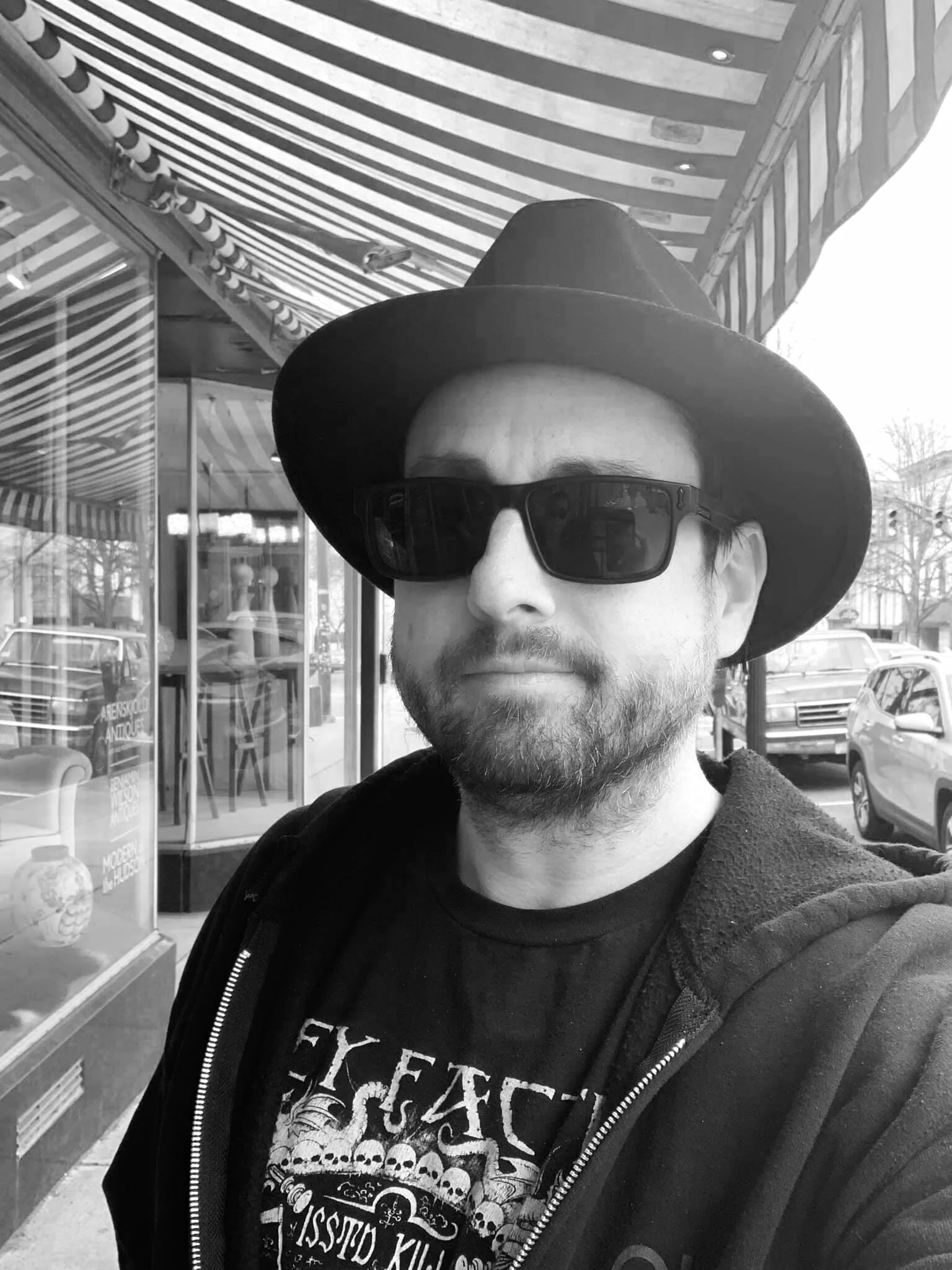 Selfie in Hudson, NY