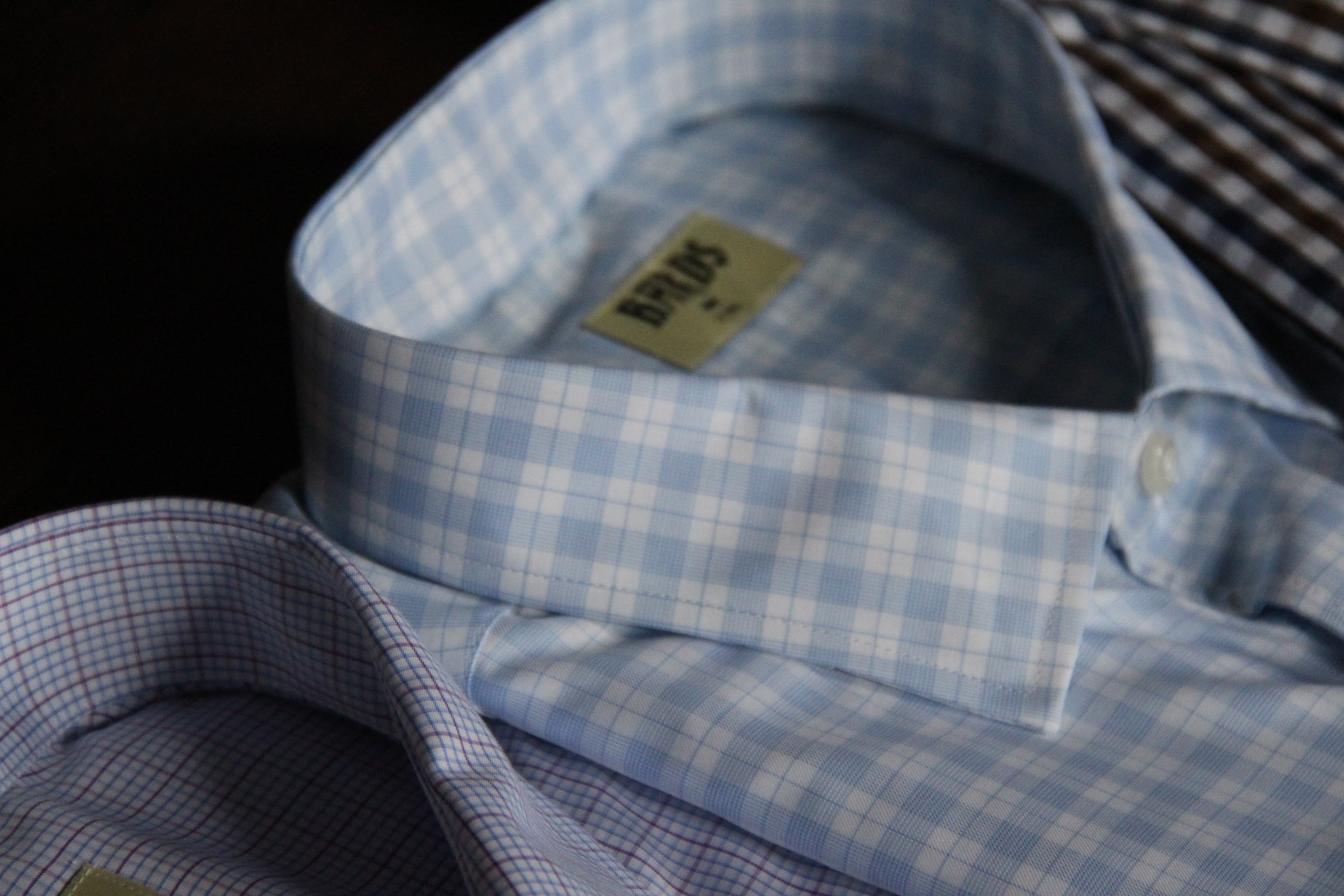 Blue Plaid Shirt