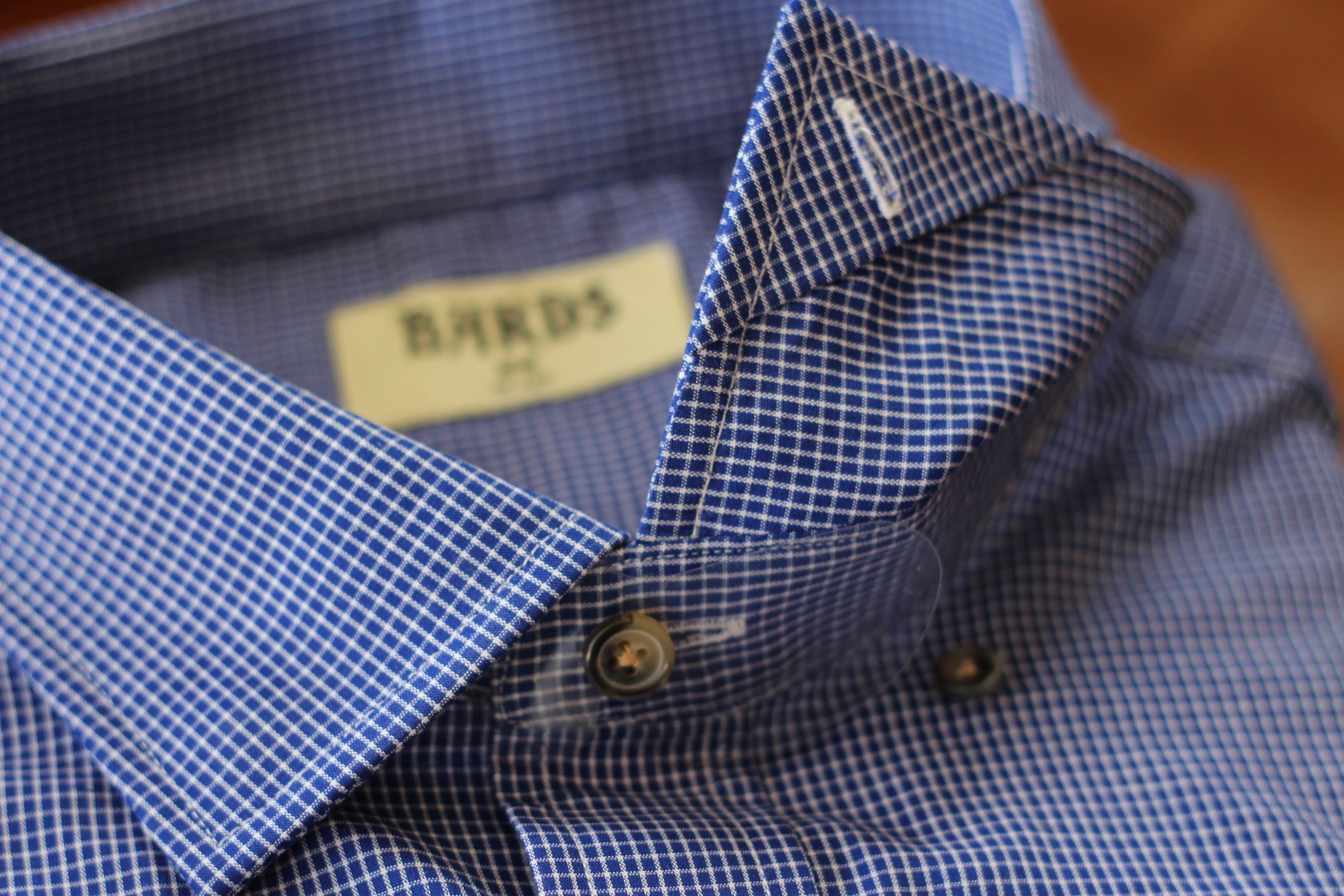 Button Under Collar