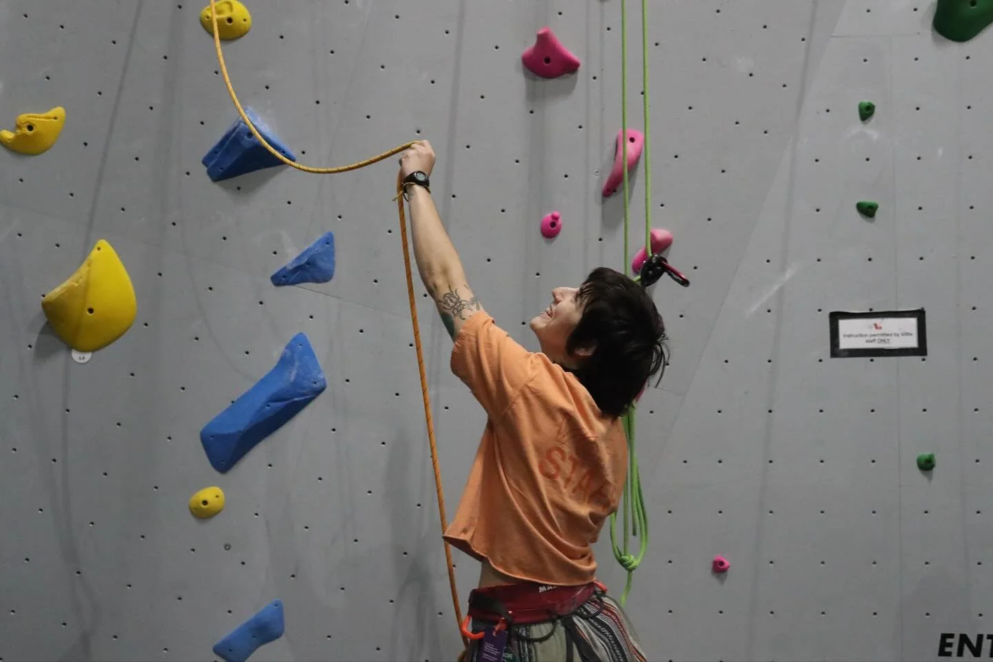 Looking for evening plans on Friday, Nov. 21st? Come climb, move your body, and meet some cool people at Queer Climbing Night!

🗓️Friday, Nov. 21st
🕜6:30-9pm

~ a climbing meetup for LGBTQIA+ folks in Downeast Maine ~

$15 to climb (with rentals) |