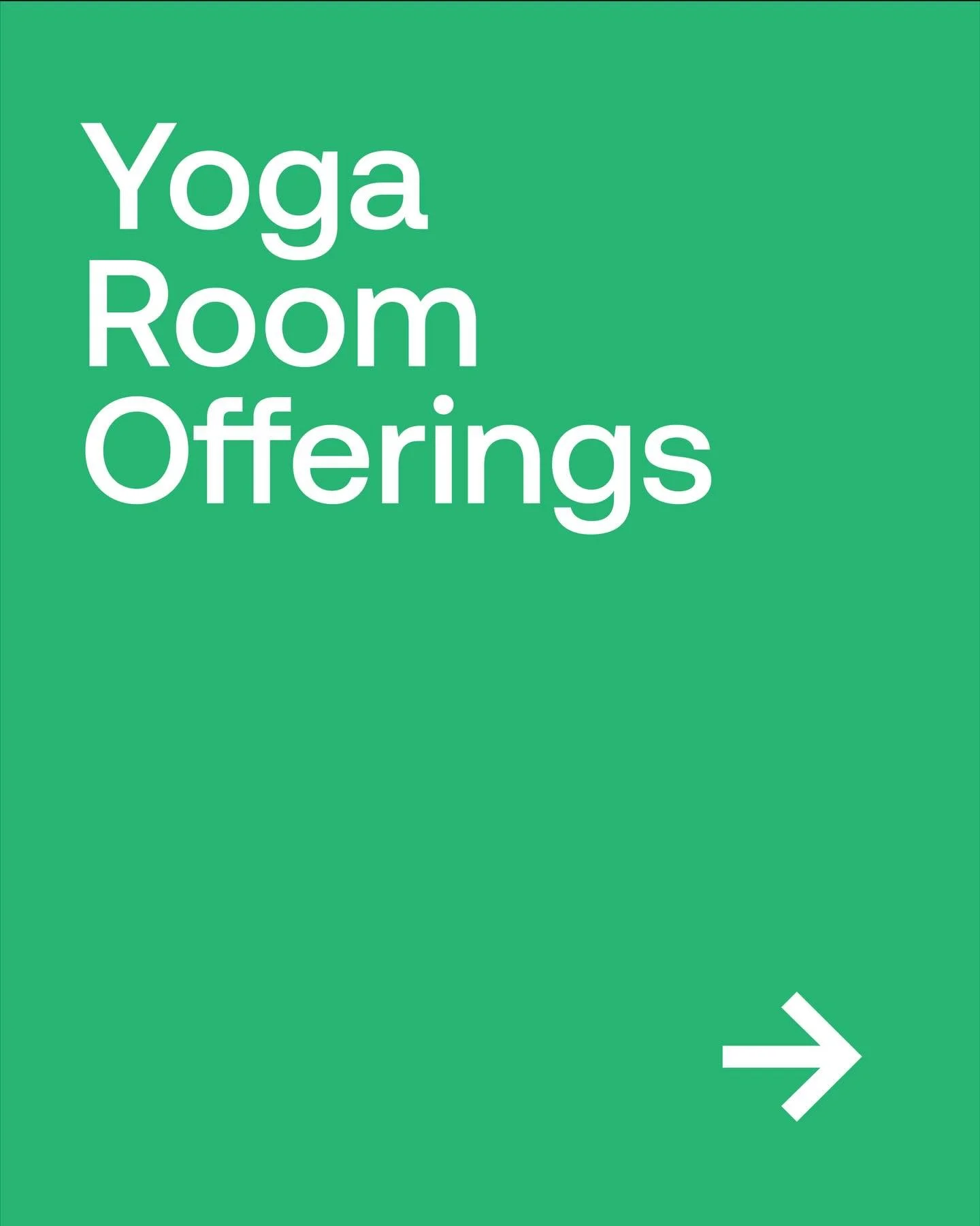 🟩 VOLTA YOGA ROOM OFFERINGS 🟩

🟧 Mary-Kate Yoga
Follow @marykatemurrayyoga for class schedules and updates

🟨 UBE Physical Therapy 
@ubeptandperformance 
One free 15-min consultation for Volta Members. Sign up on UBE&rsquo;s website.

🟪 Communit