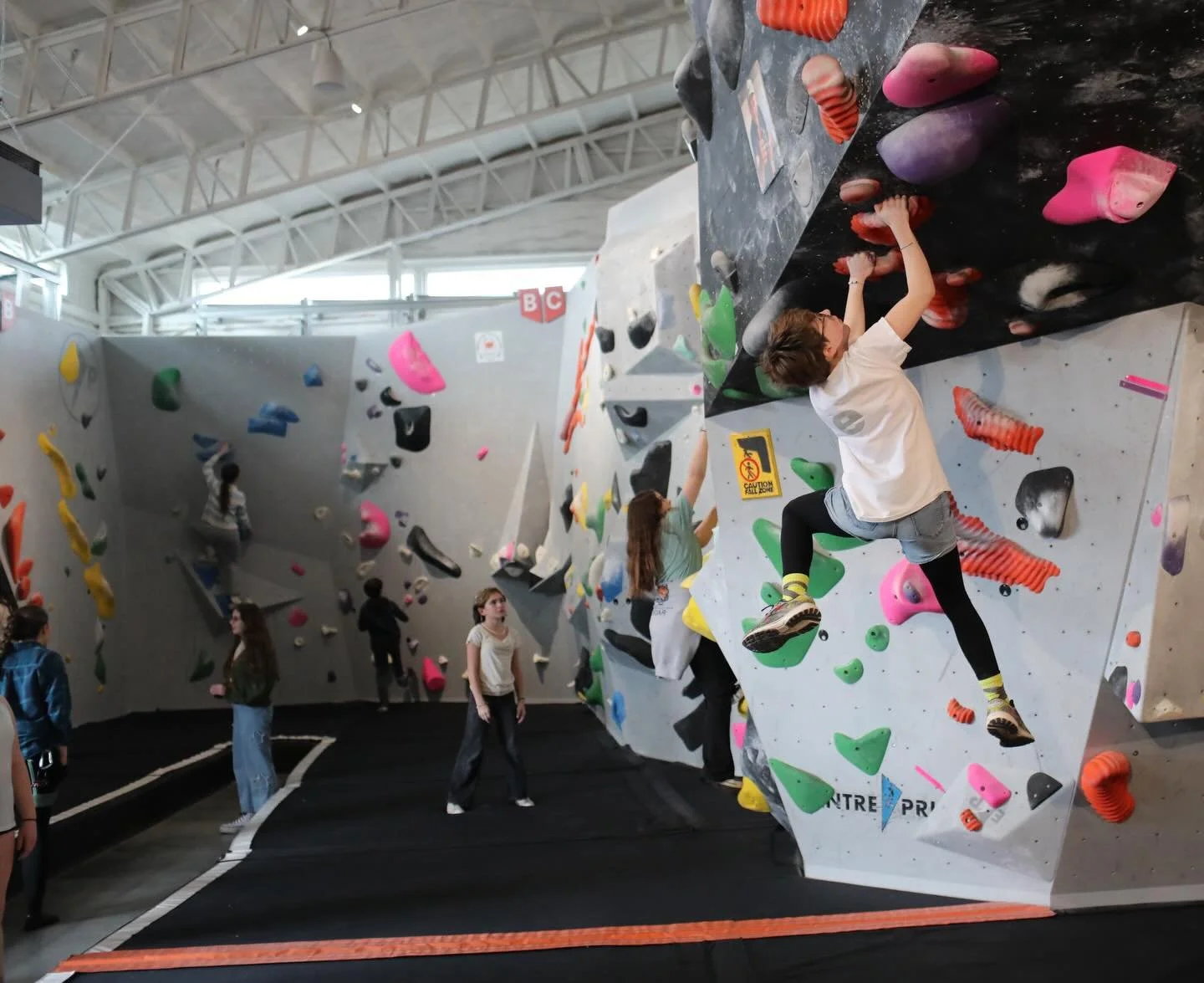 We had a great time hosting some enthusiastic young climbers from Conners Emerson this morning! So many folks tried something new, pushed outside of their comfort zones, cheered their classmates on, and (hopefully!) had a blast :)

It&rsquo;s not too