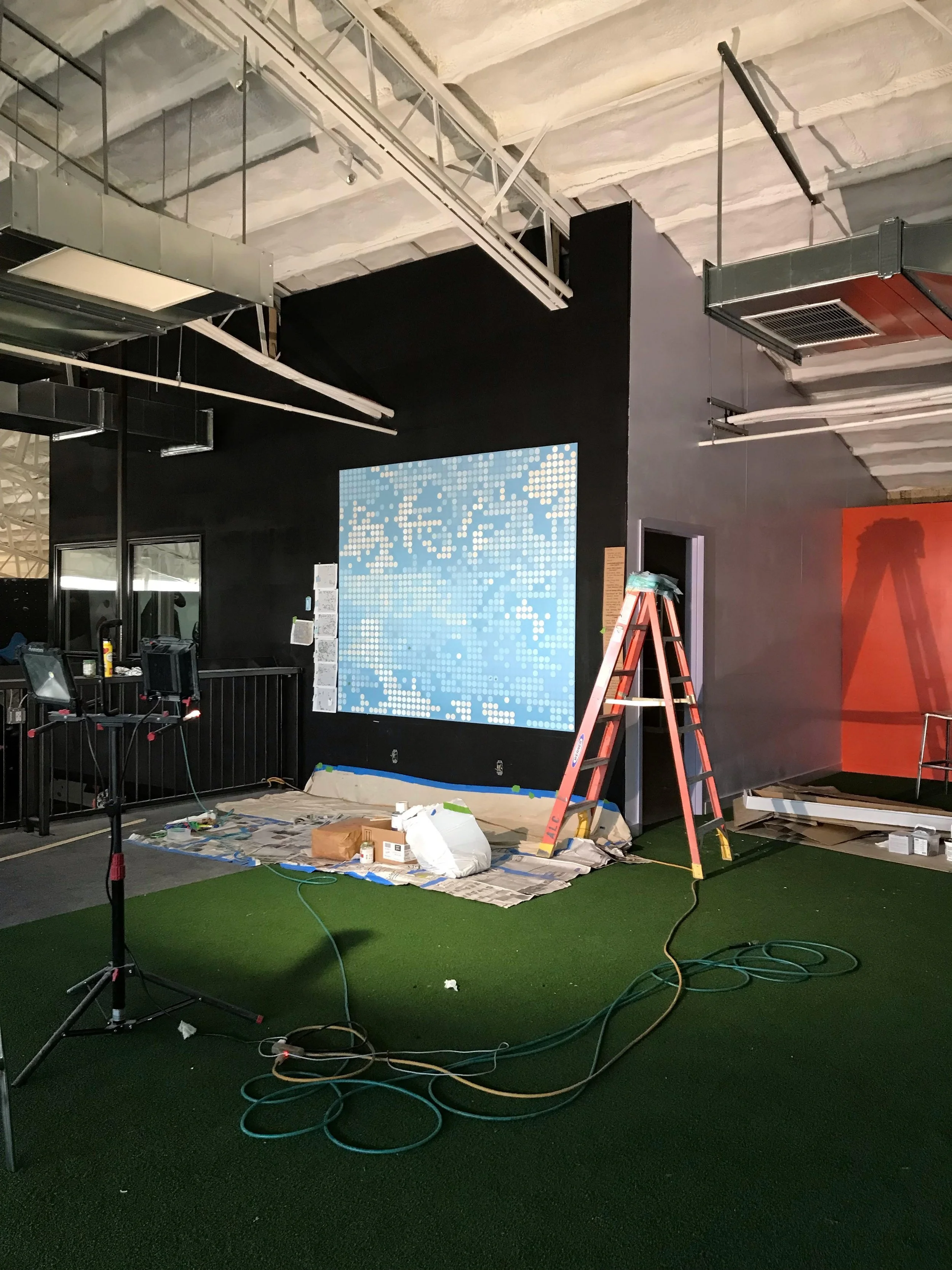 Mural progress