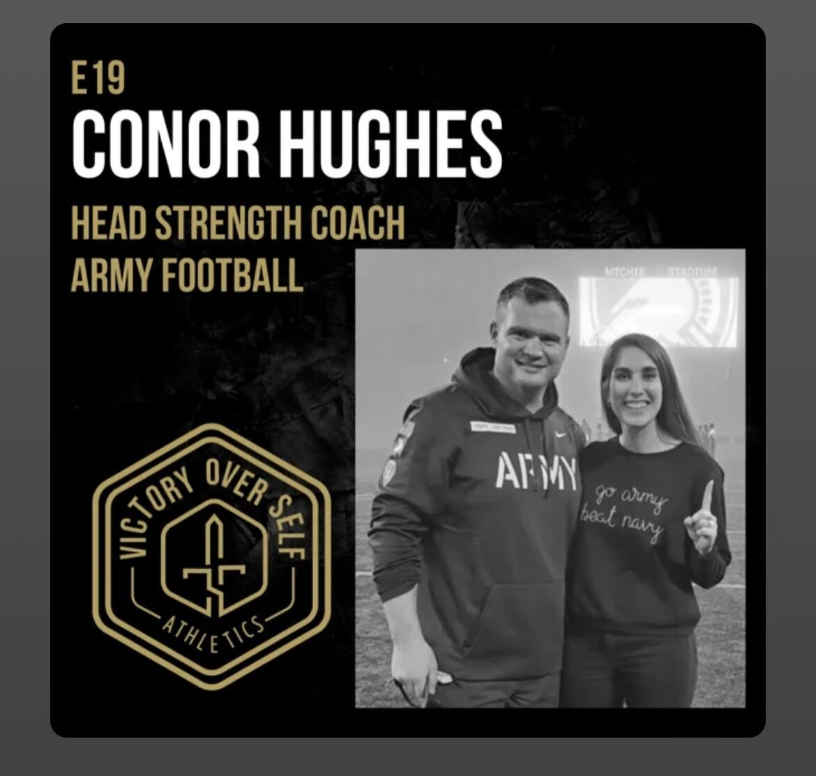 In case you missed it - E19 || Victory Over Self Radio is live with Conor Hughes from Army West Point 
 
We talk warm ups, hiring staff, leadership, and heading up a S&amp;C department at the highest level.

This was an awesome talk. Hope yall enjoy.